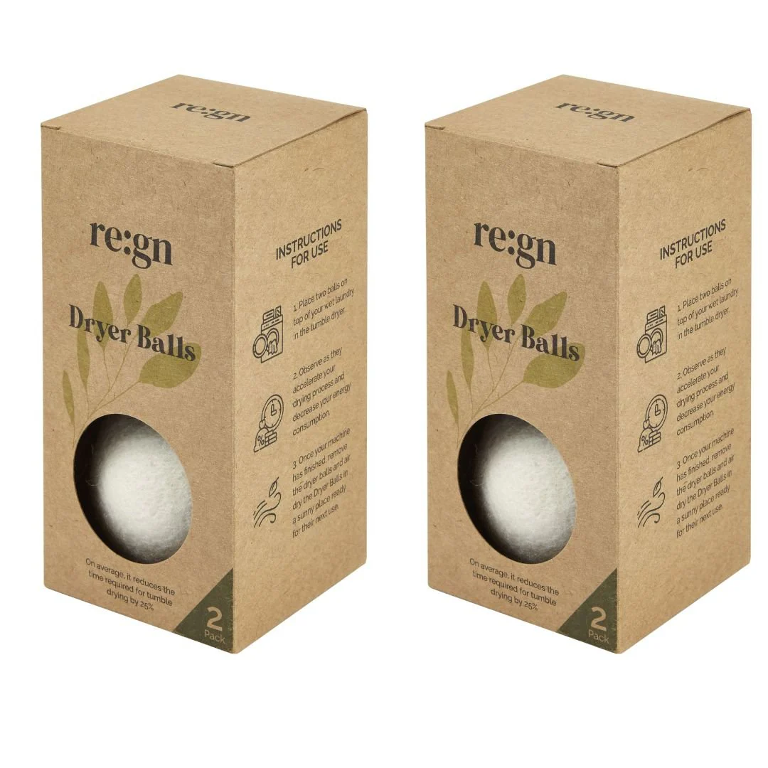 Organic Wool Tumble Dryer Balls - 2 Pack - Image 5