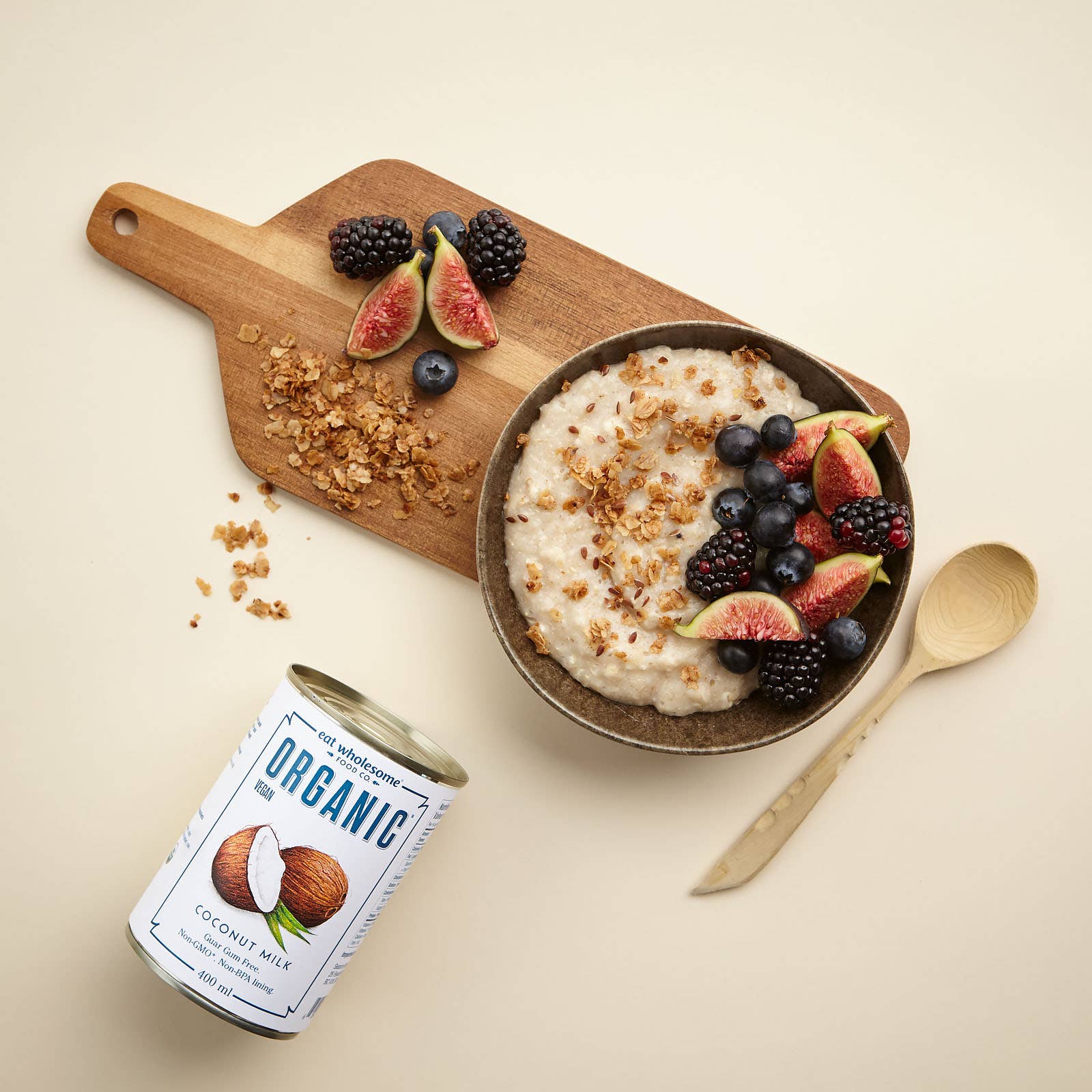 Eat Wholesome Organic Coconut Milk 400ml – Smooth Vegan Coconut Milk - Image 2
