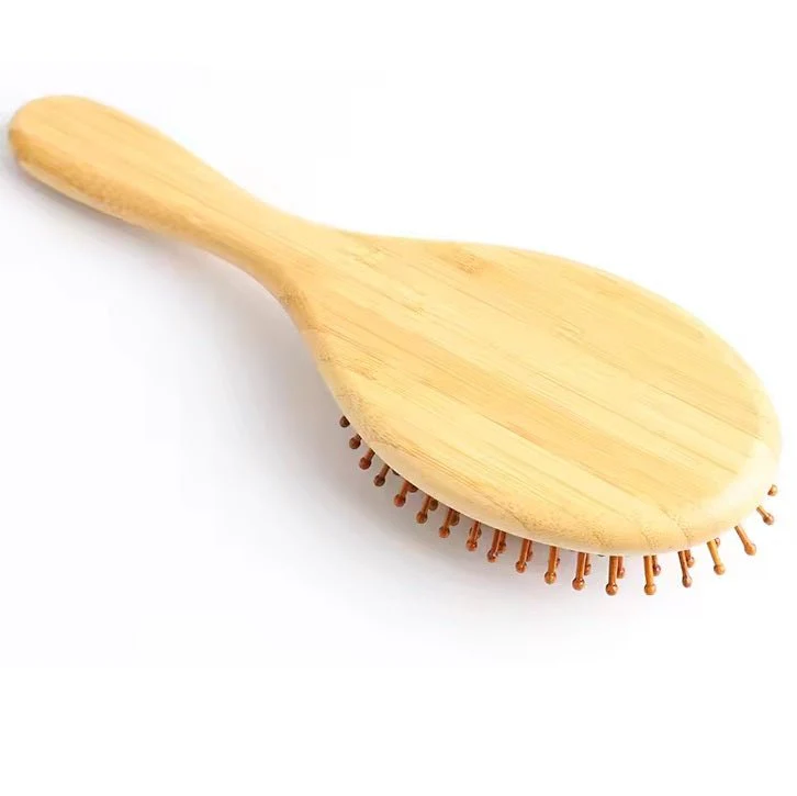 Oval Bamboo Hair Brush - Image 3