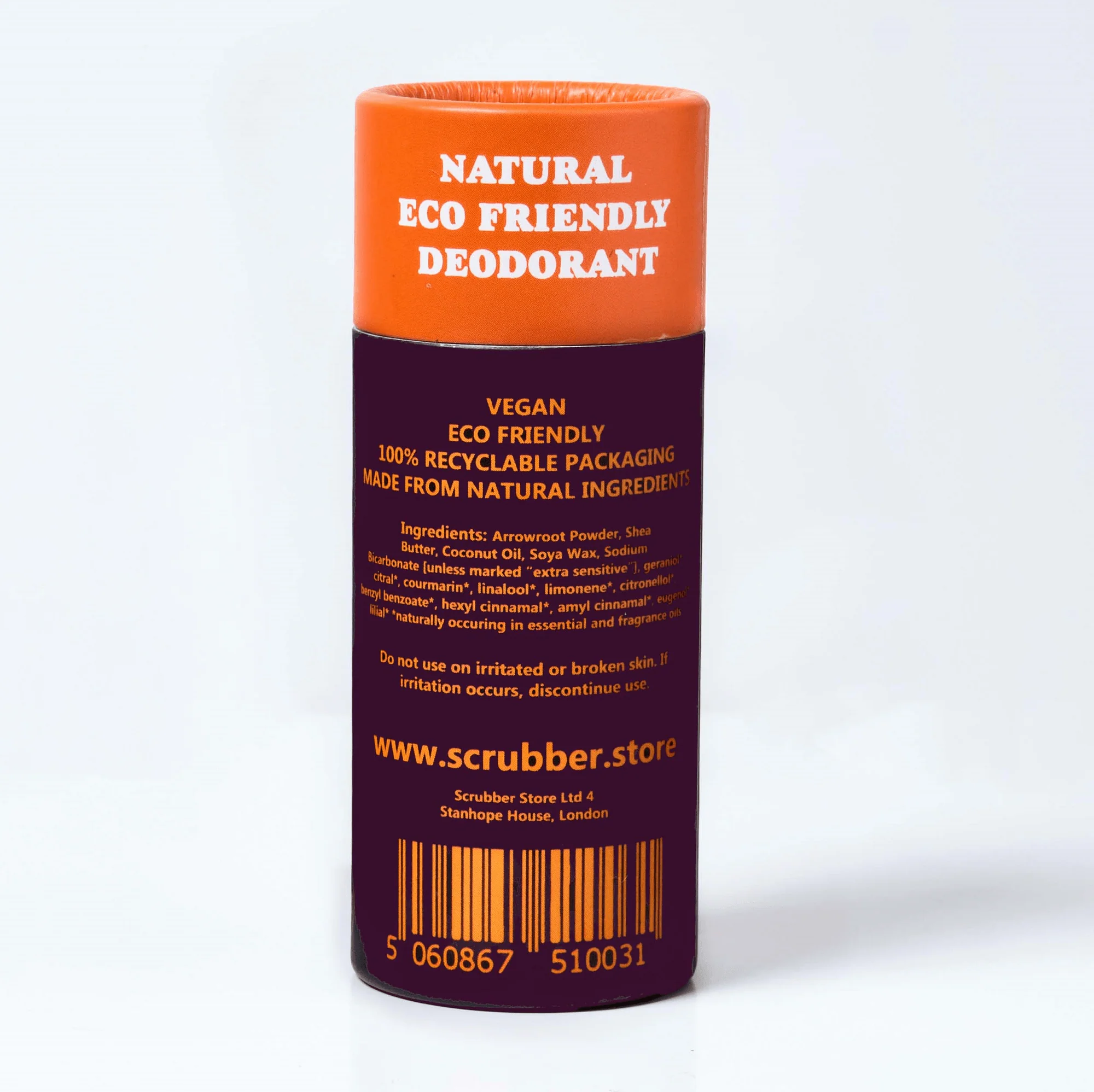 Patchouli & Mango Roll On Eco Friendly Deodorant, Plastic Free Extra Sensitive Anti Perspirant - Image 3