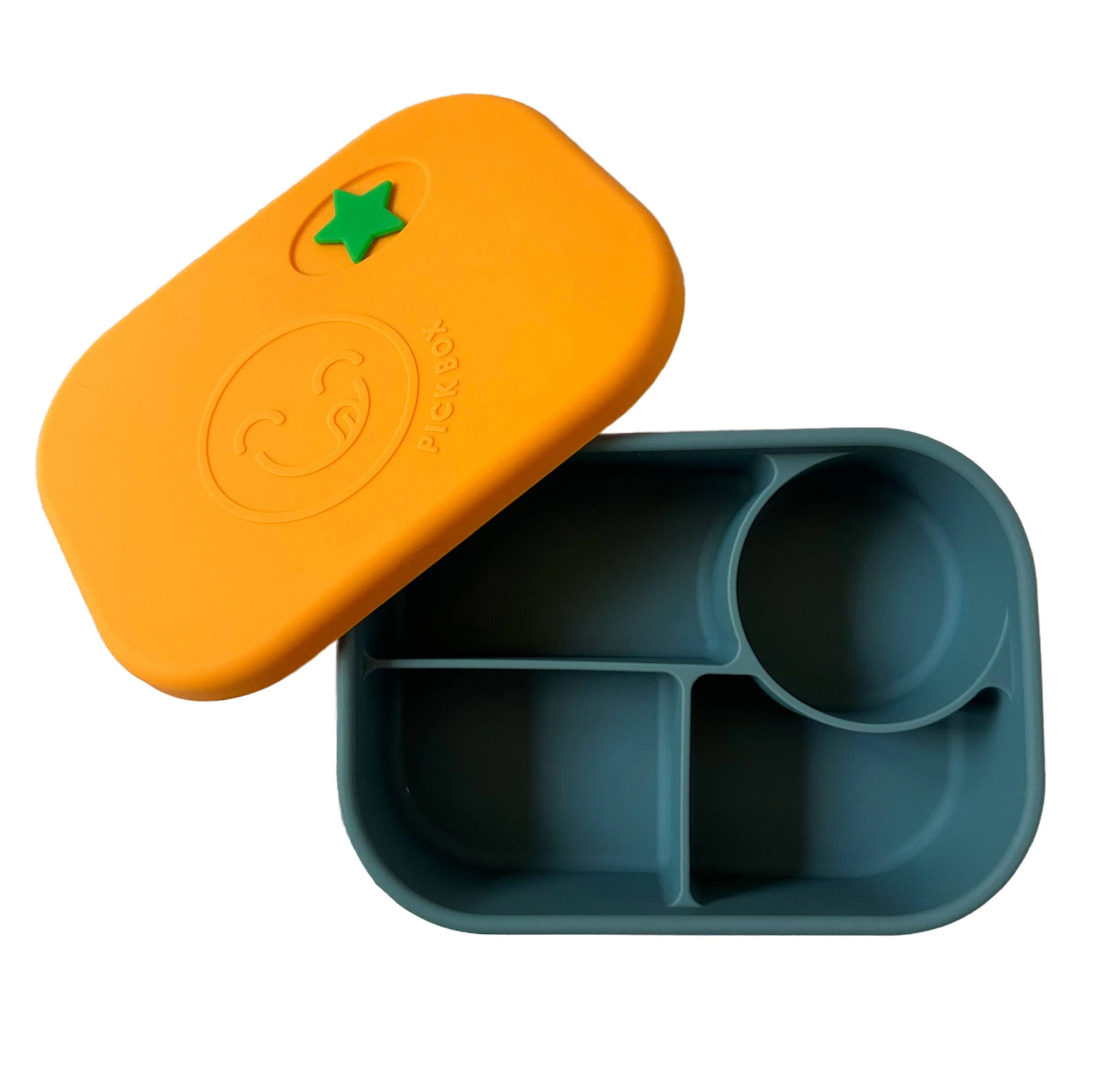 Pick Plates Pick Box Bento Silicone Lunch Box – 4 Compartment 750ml - Image 9