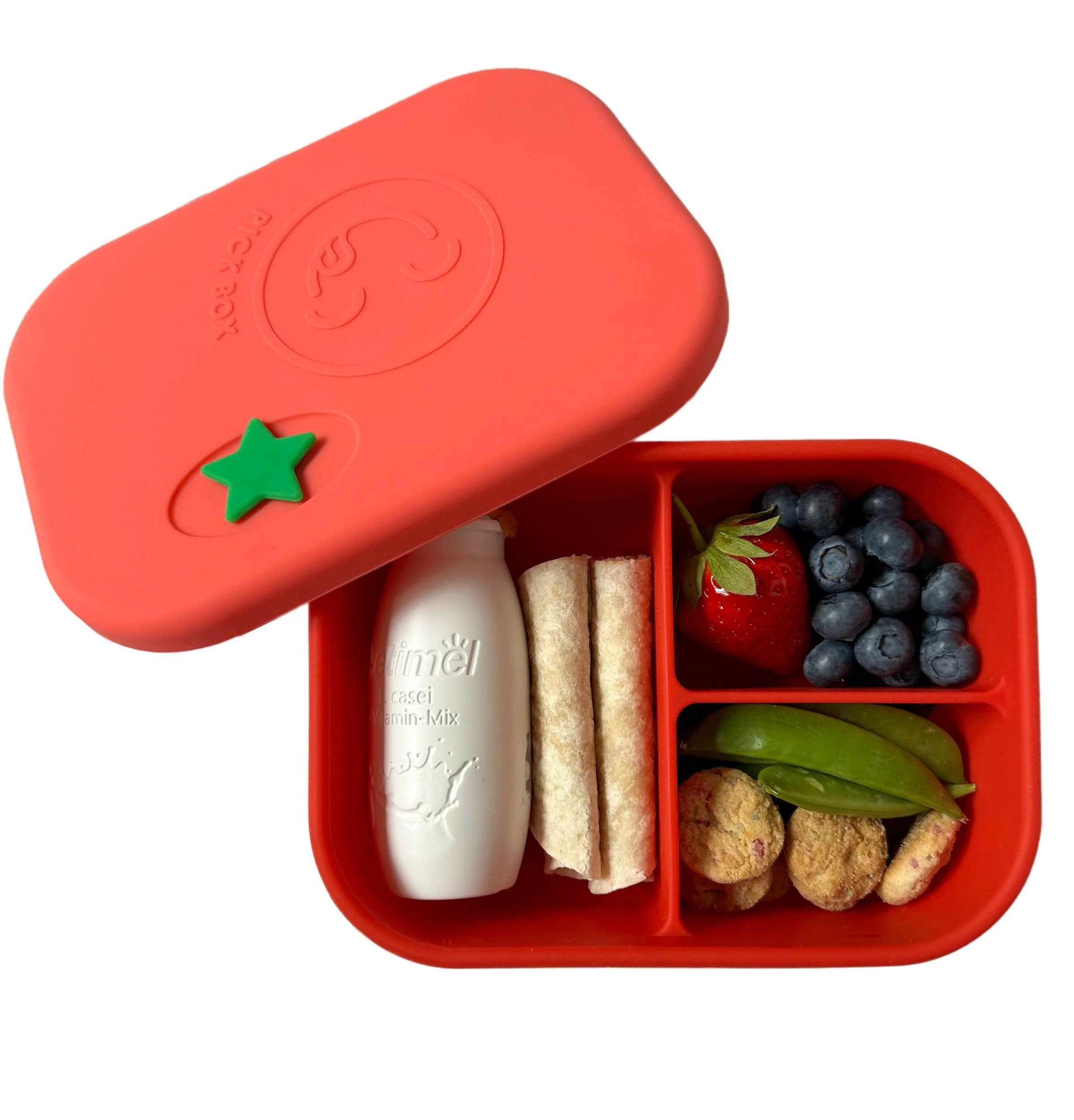 Pick Plates Pick Box Classic Silicone Lunch Box – 3 Compartment 750ml - Image 14