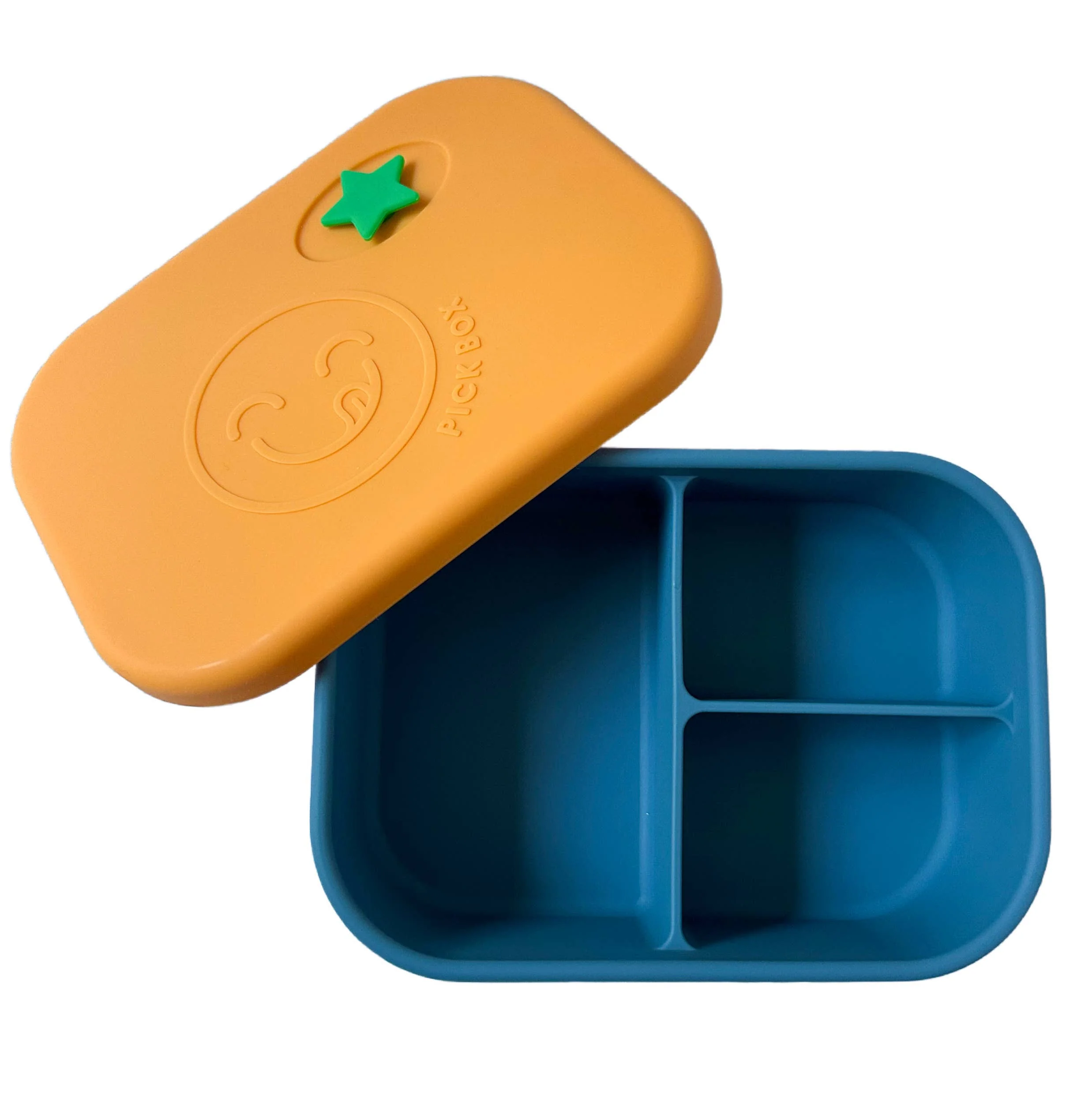 Pick Plates Pick Box Classic Silicone Lunch Box – 3 Compartment 750ml - Image 8