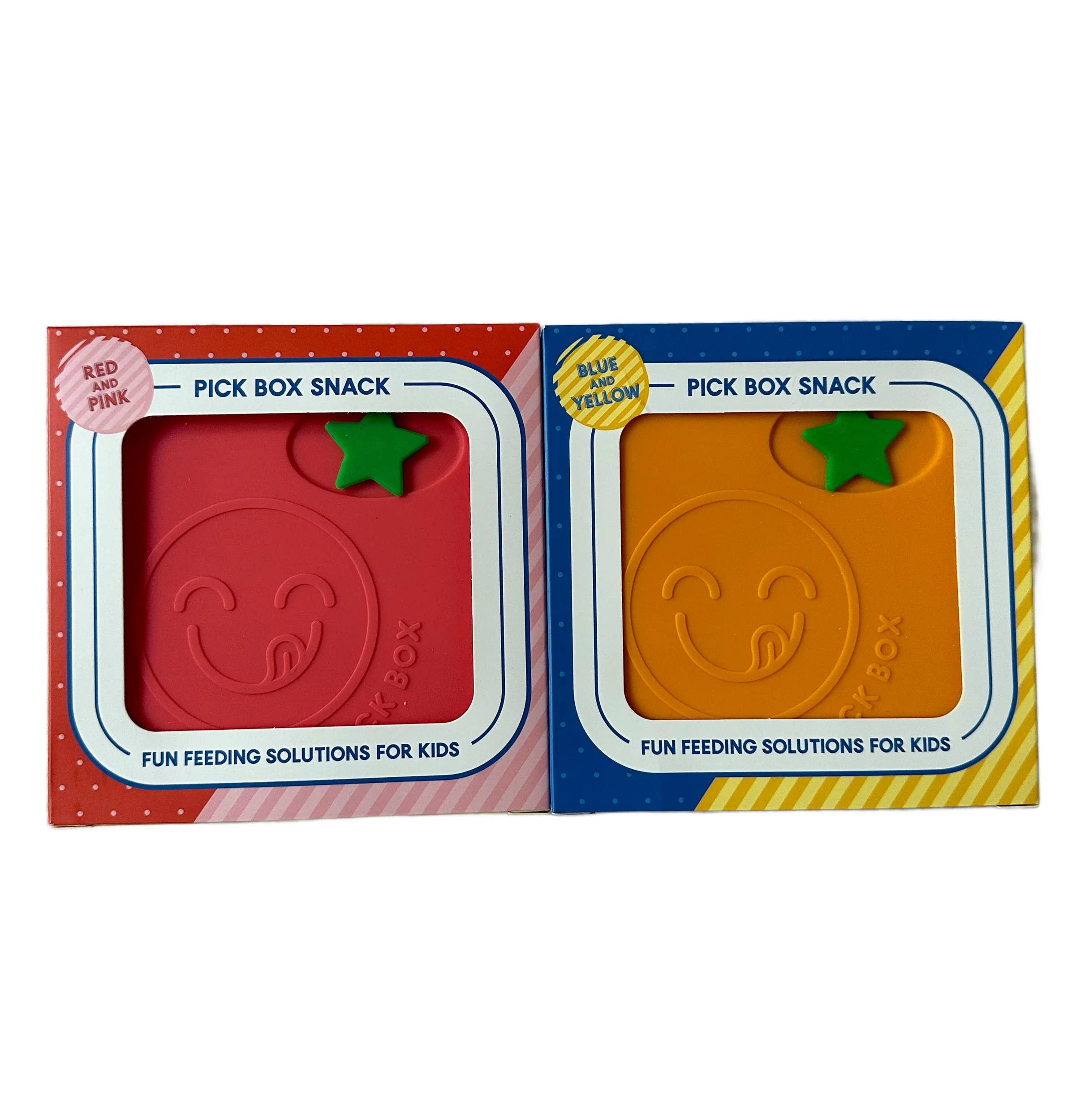 Pick Plates Pick Box Snack Silicone Snack Box – 4 Compartment 500ml - Image 12