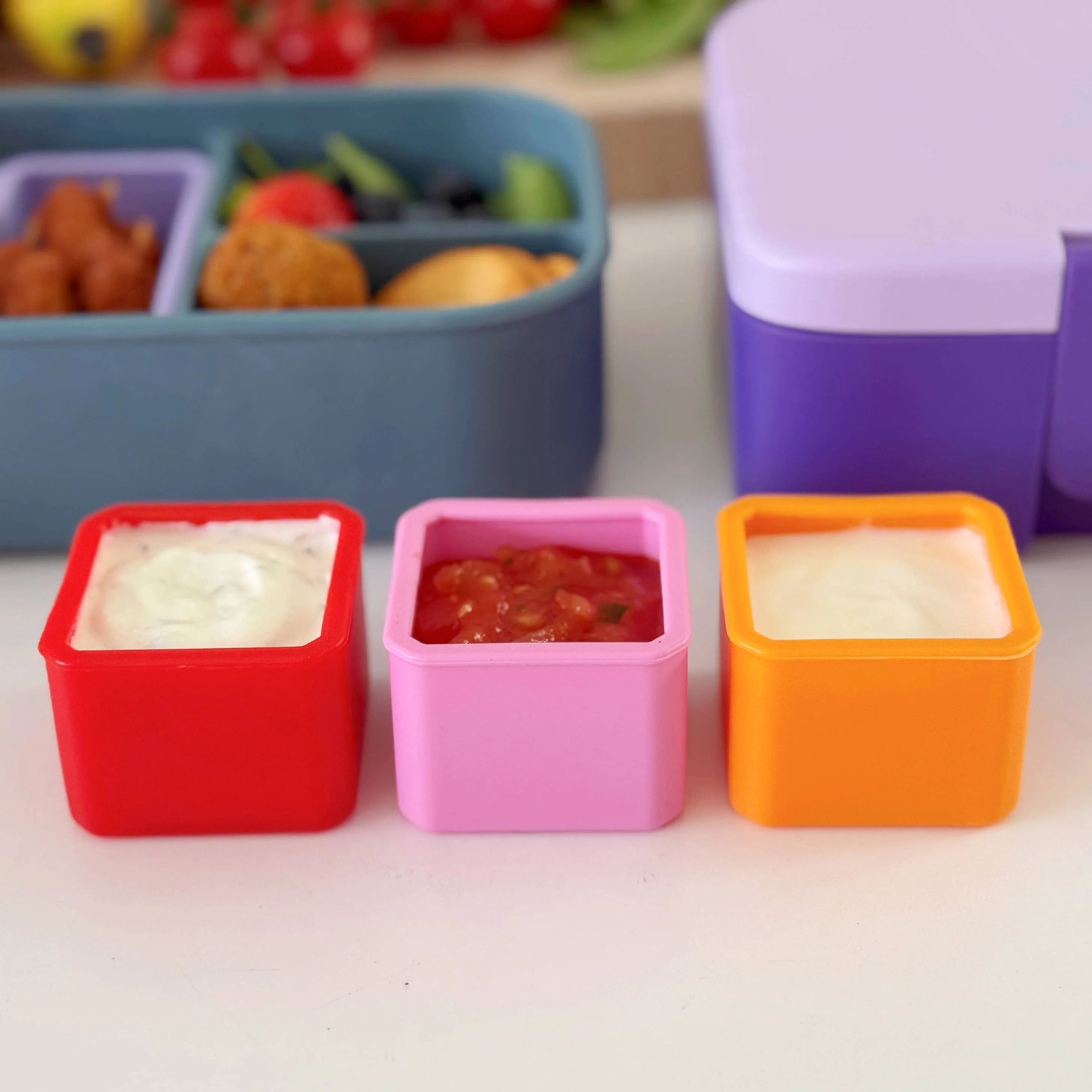 Pick Plates Pick & Dip Pots – Leakproof Silicone Dip Containers 3 Pack - Image 10