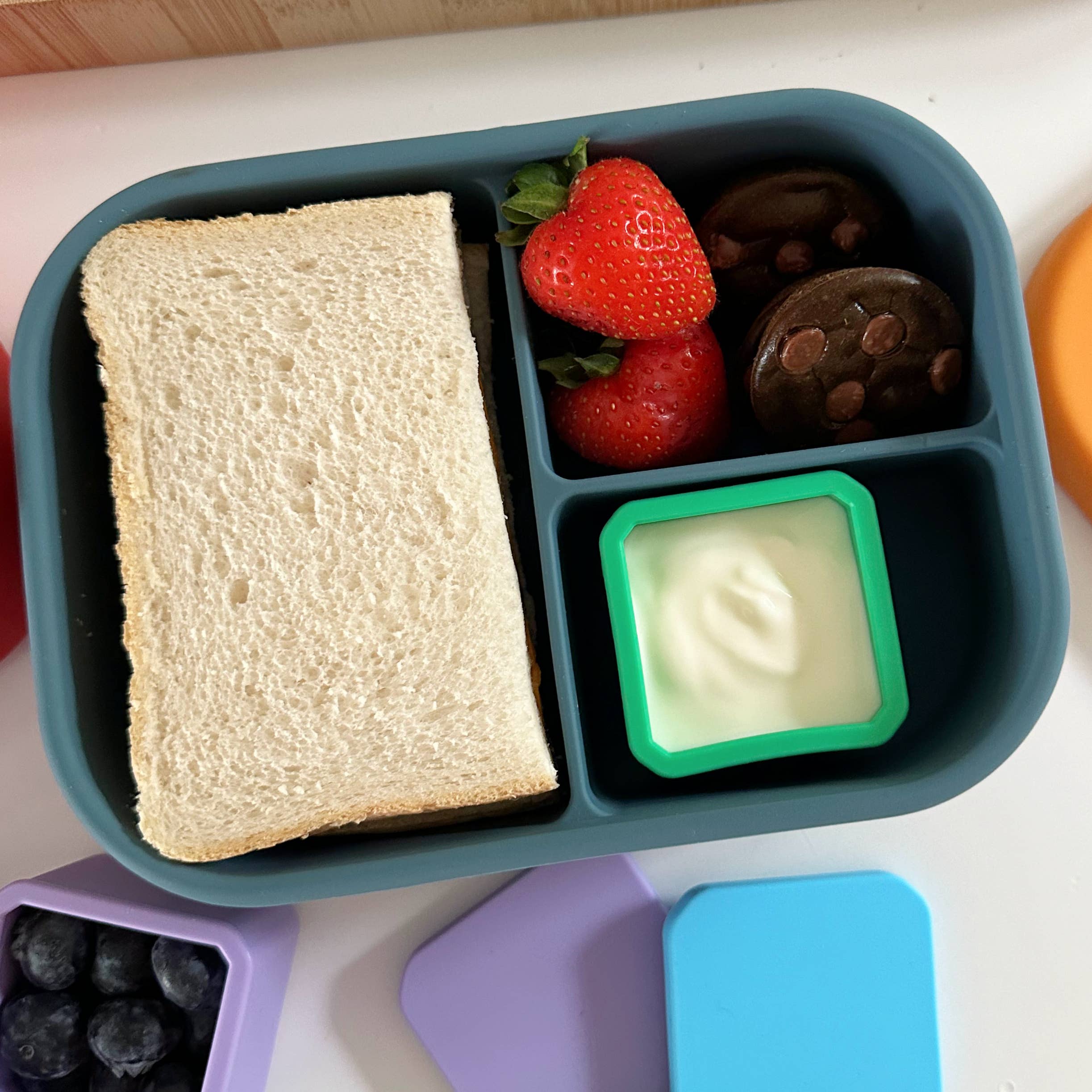 Pick Plates Pick & Dip Pots – Leakproof Silicone Dip Containers 3 Pack - Image 4
