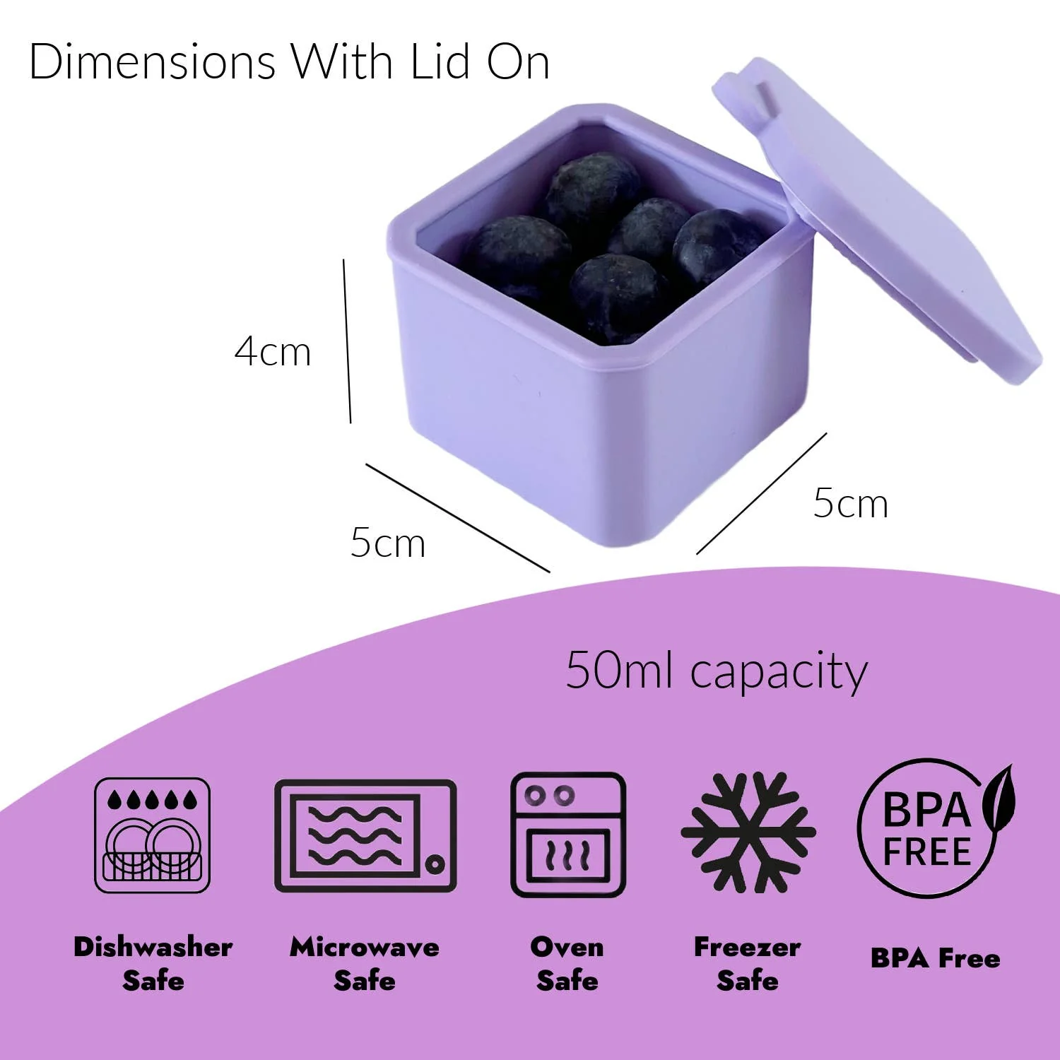 Pick Plates Pick & Dip Pots – Leakproof Silicone Dip Containers 3 Pack - Image 5