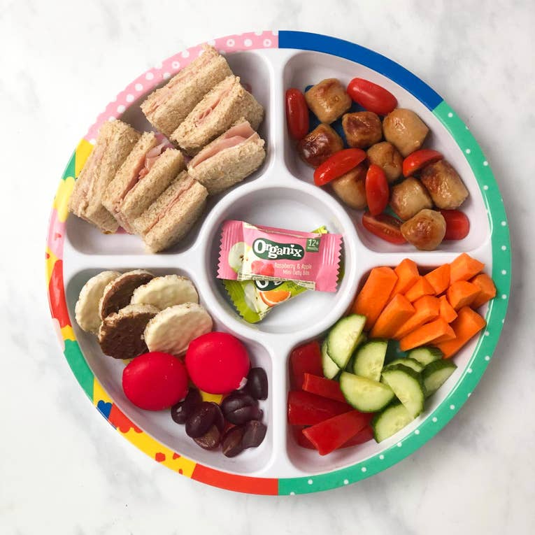 Pick Plates Biggie Divided Plate – 5 Compartment Kids Plate 29.5cm - Image 6