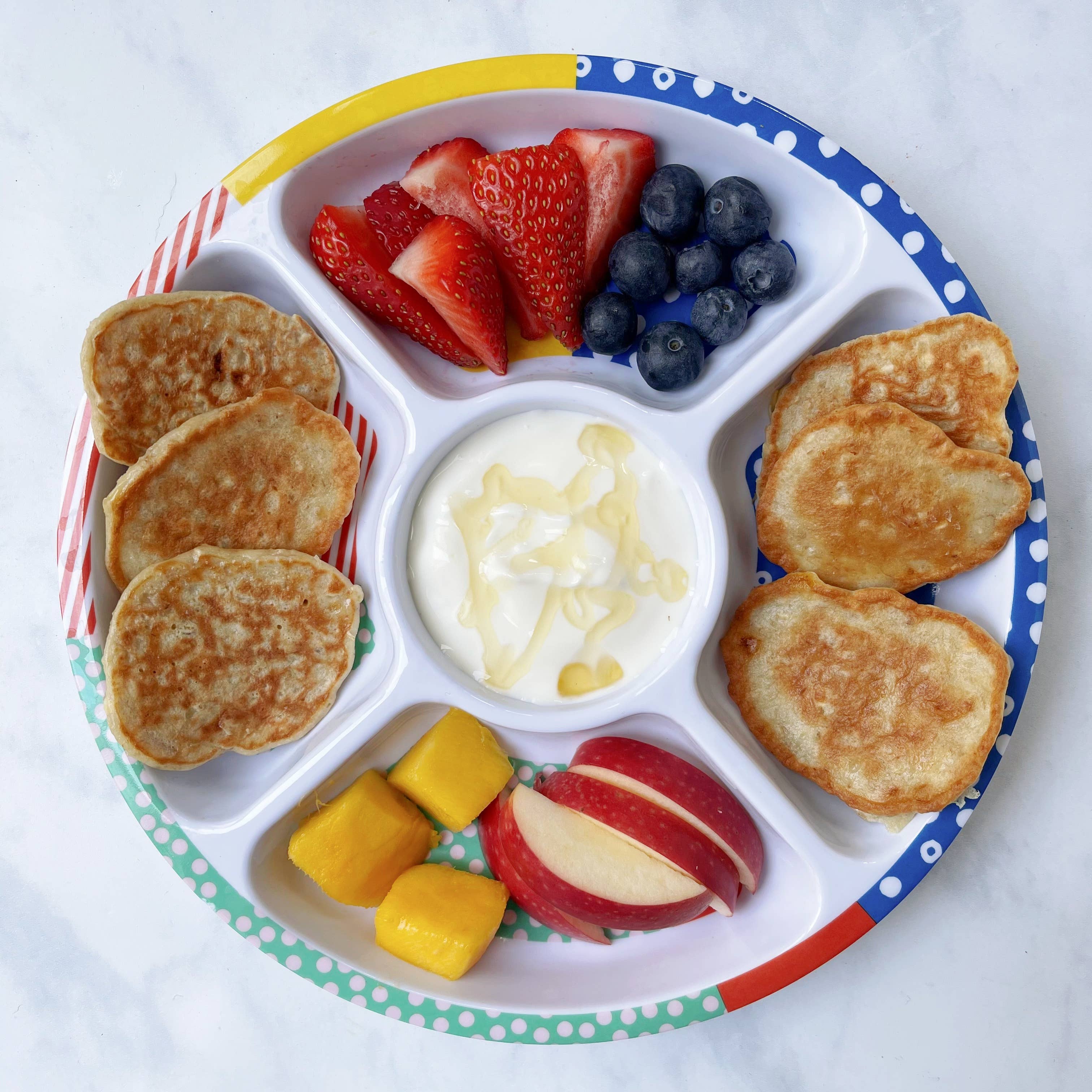 Pick Plates Midi Divided Plate – 5 Compartment Kids Plate 23cm - Image 6