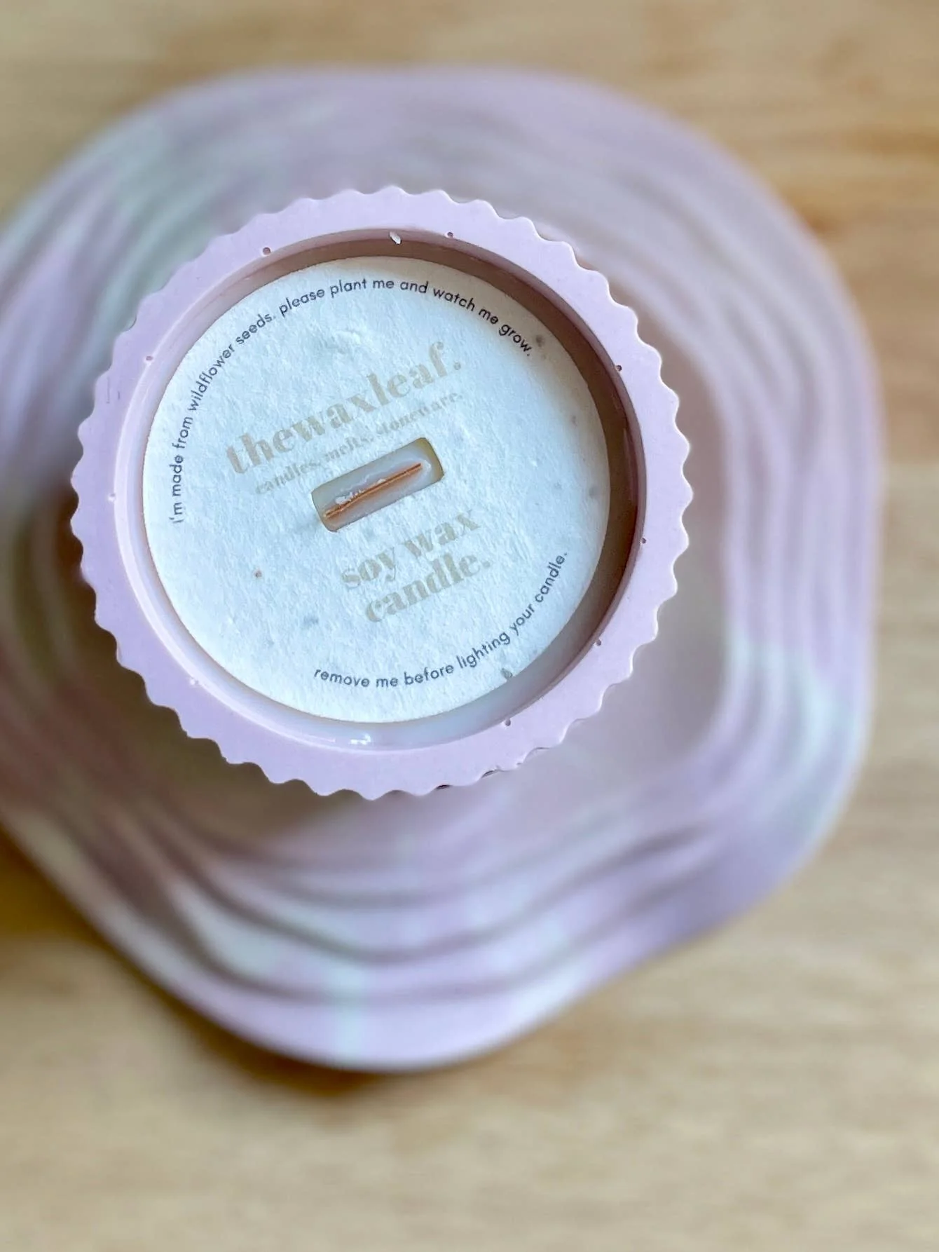 Pink Lemonade Soy Candle – Pastel-Inspired Sweet Home Fragrance - Image 3