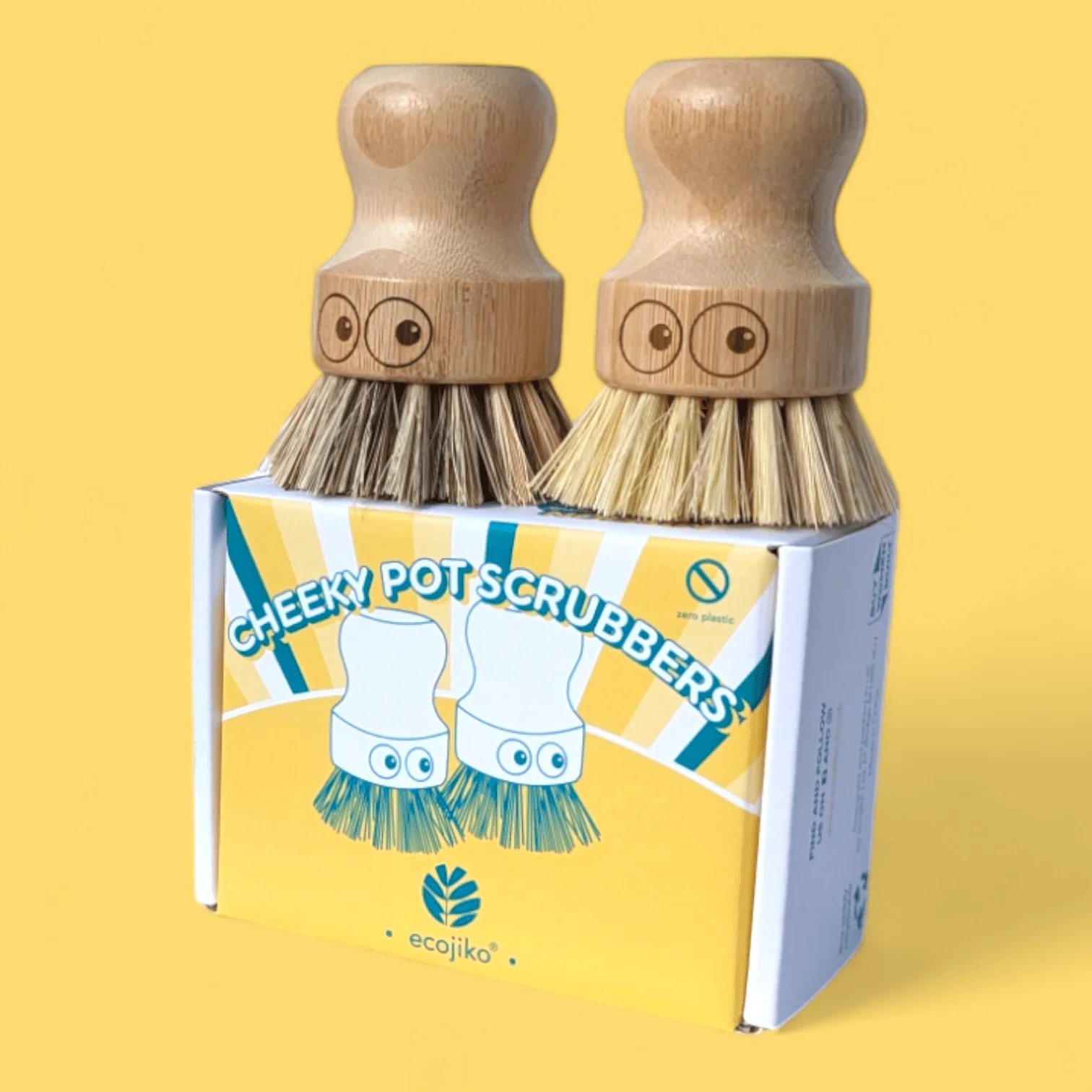 Pot Scrubbing Brushes | Set of 2 - Image 3