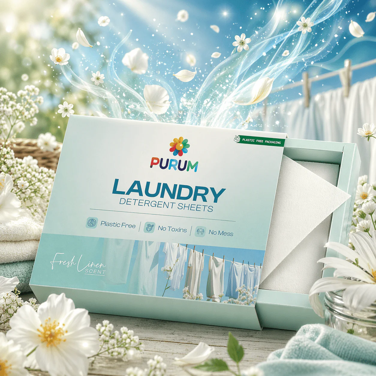 Purum Laundry Sheets - 64 Pack - Image 18