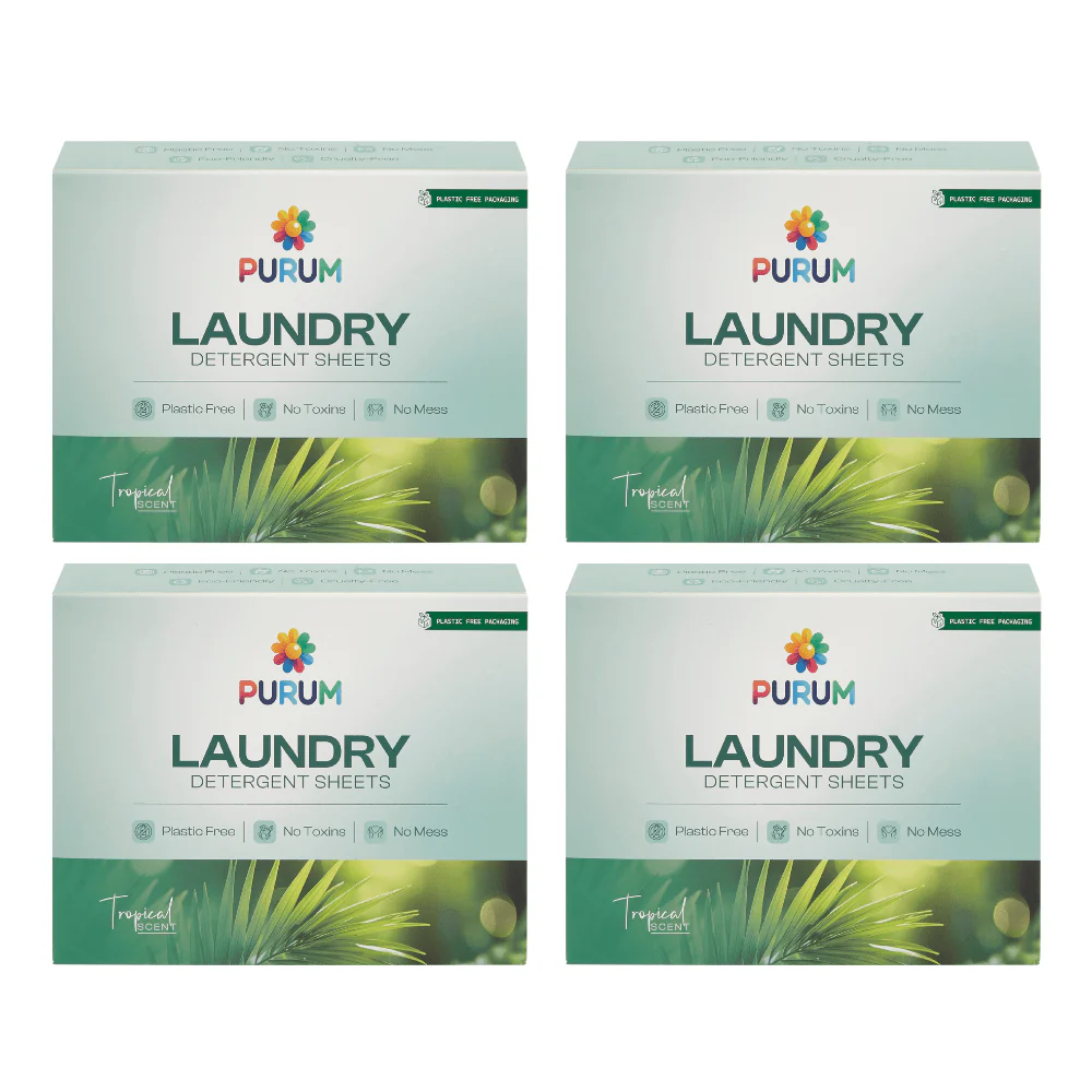 Purum Laundry Sheets 64 Pack - 4 Pack Bundle - Image 10