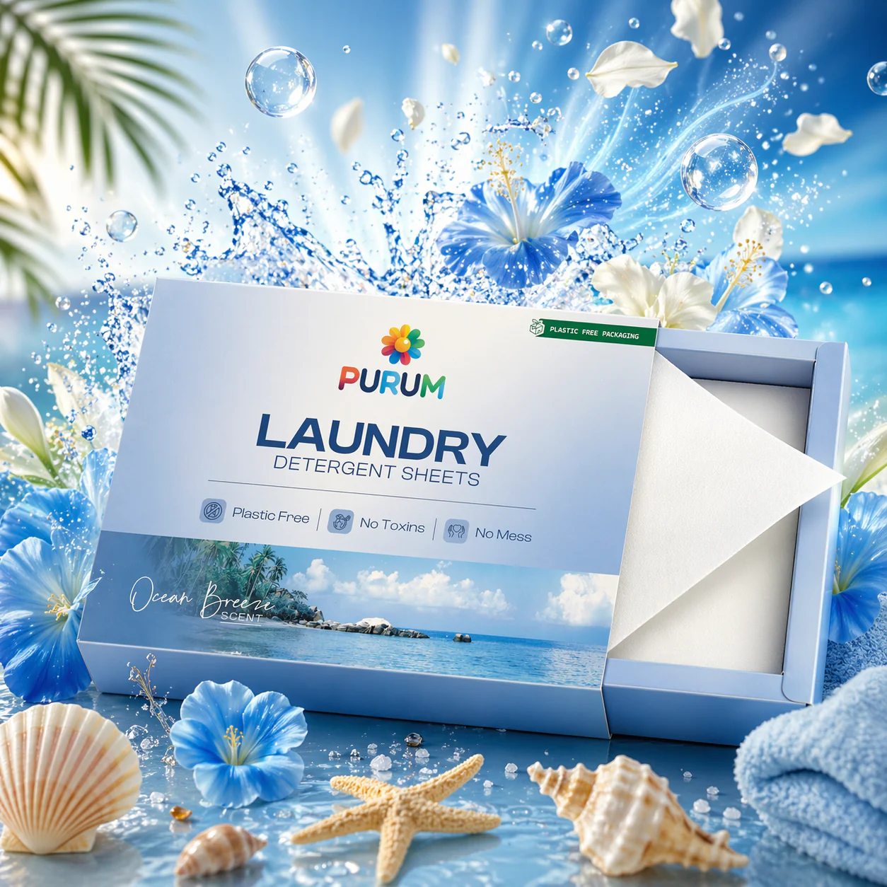 Purum Laundry Sheets - 64 Pack - Image 4