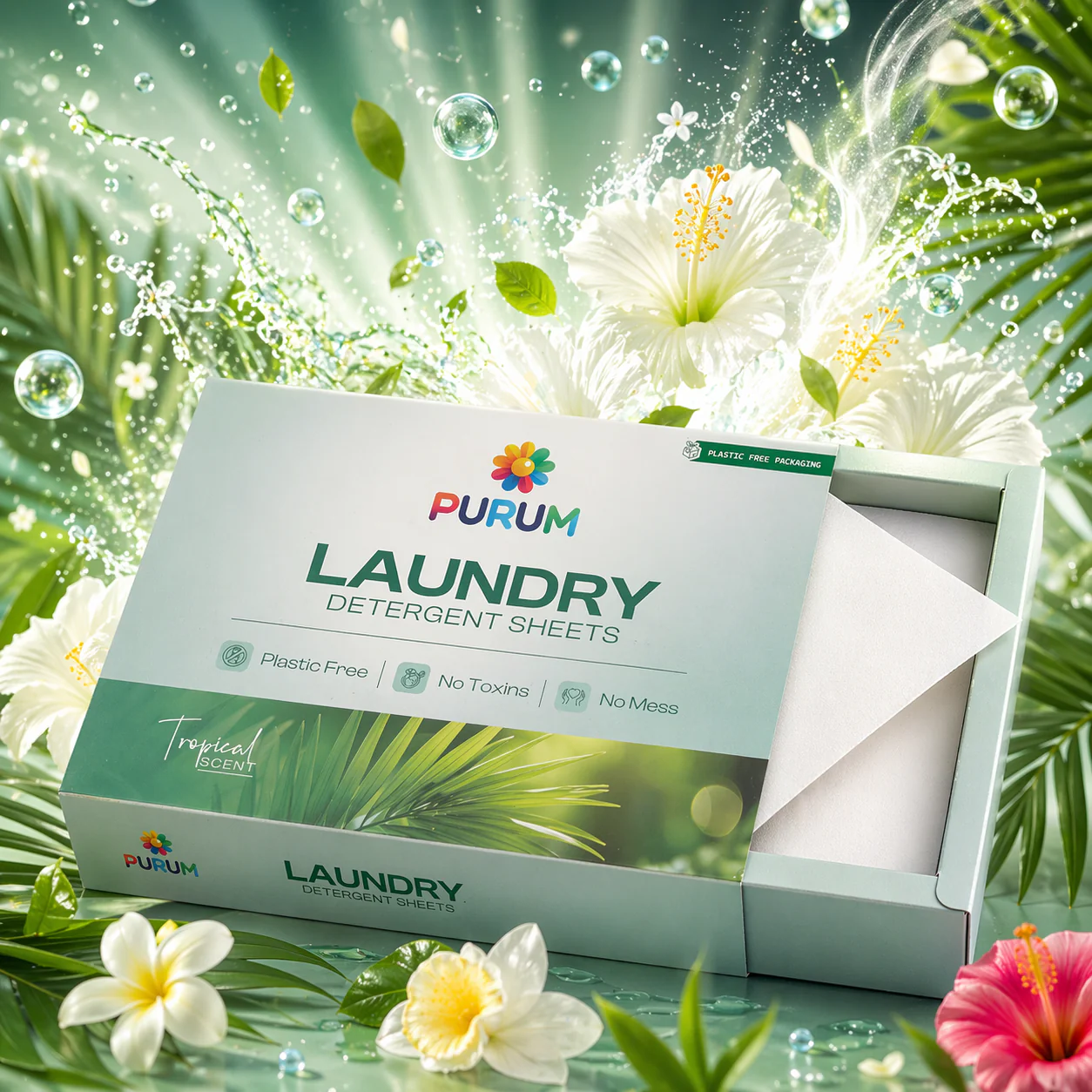 Purum Laundry Sheets - 64 Pack - Image 5