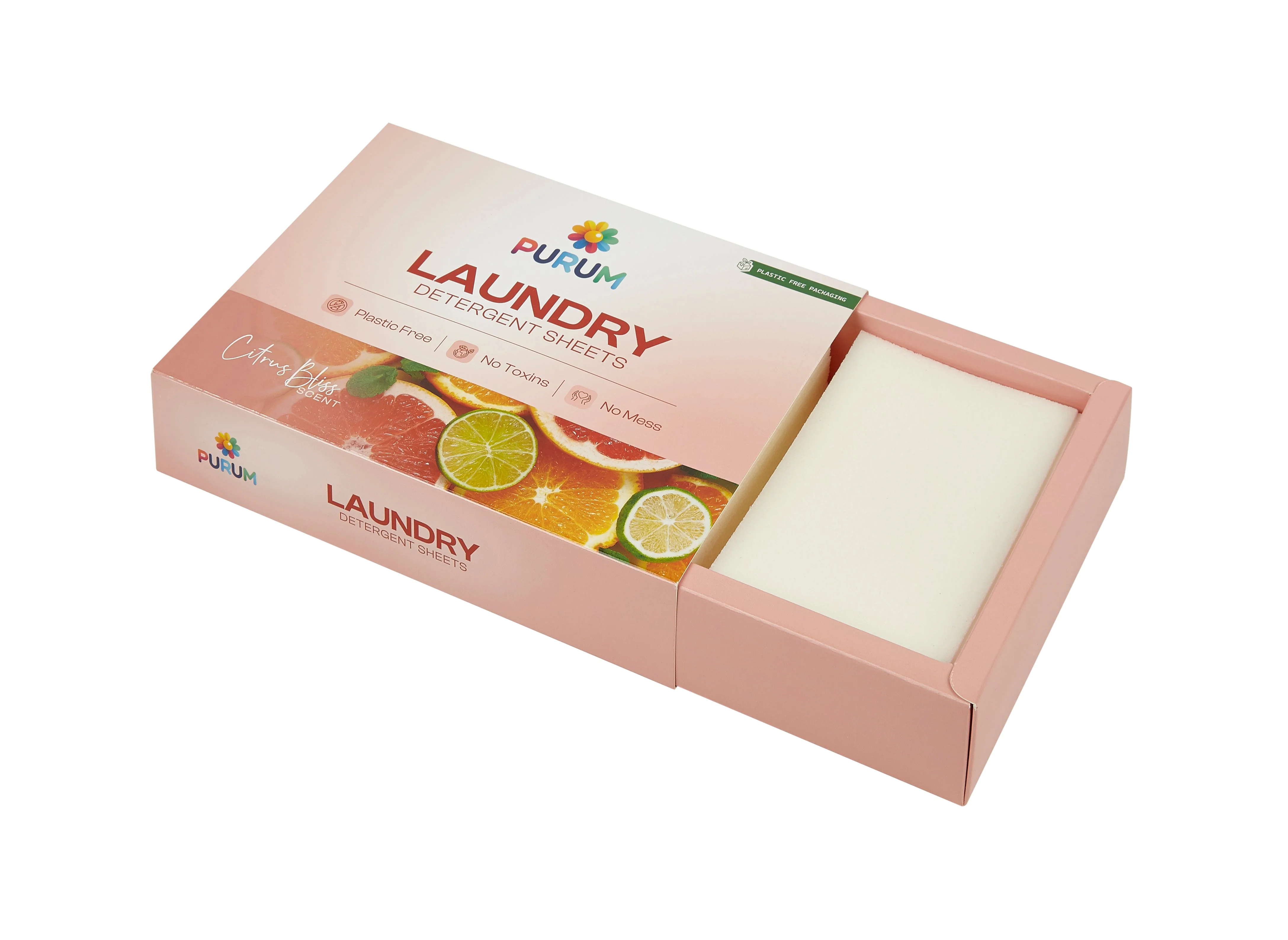 Purum Laundry Sheets 64 Pack - 4 Pack Bundle - Image 9