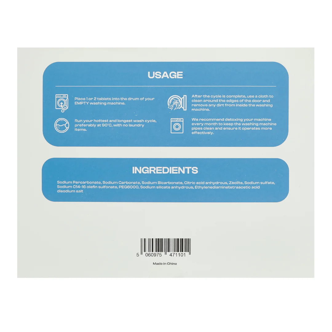 Purum Washing Machine Cleaner Tablets – 24 Pack - Image 4