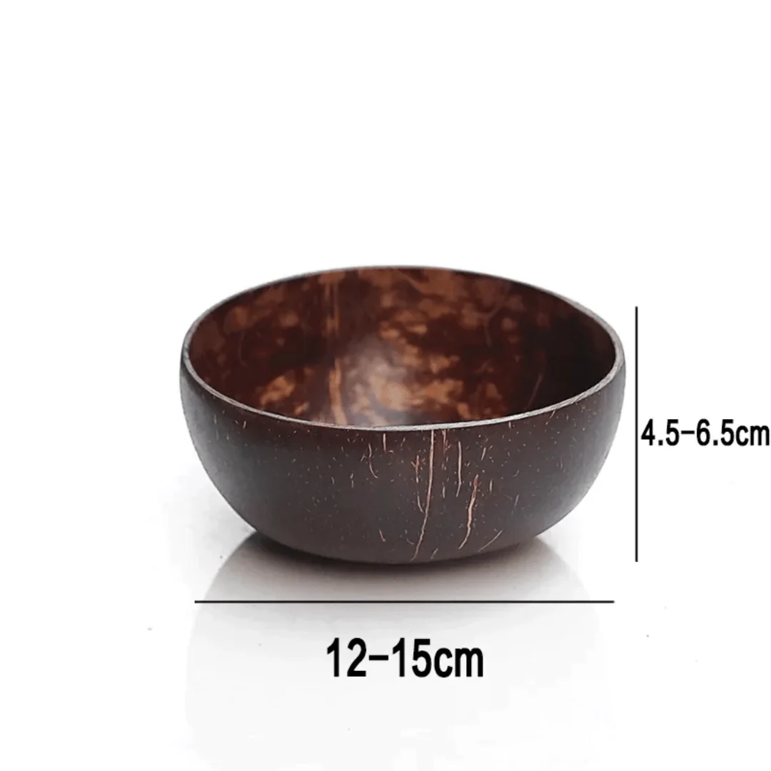 Coconut Bowl & Spoon Set of 2 - Image 4