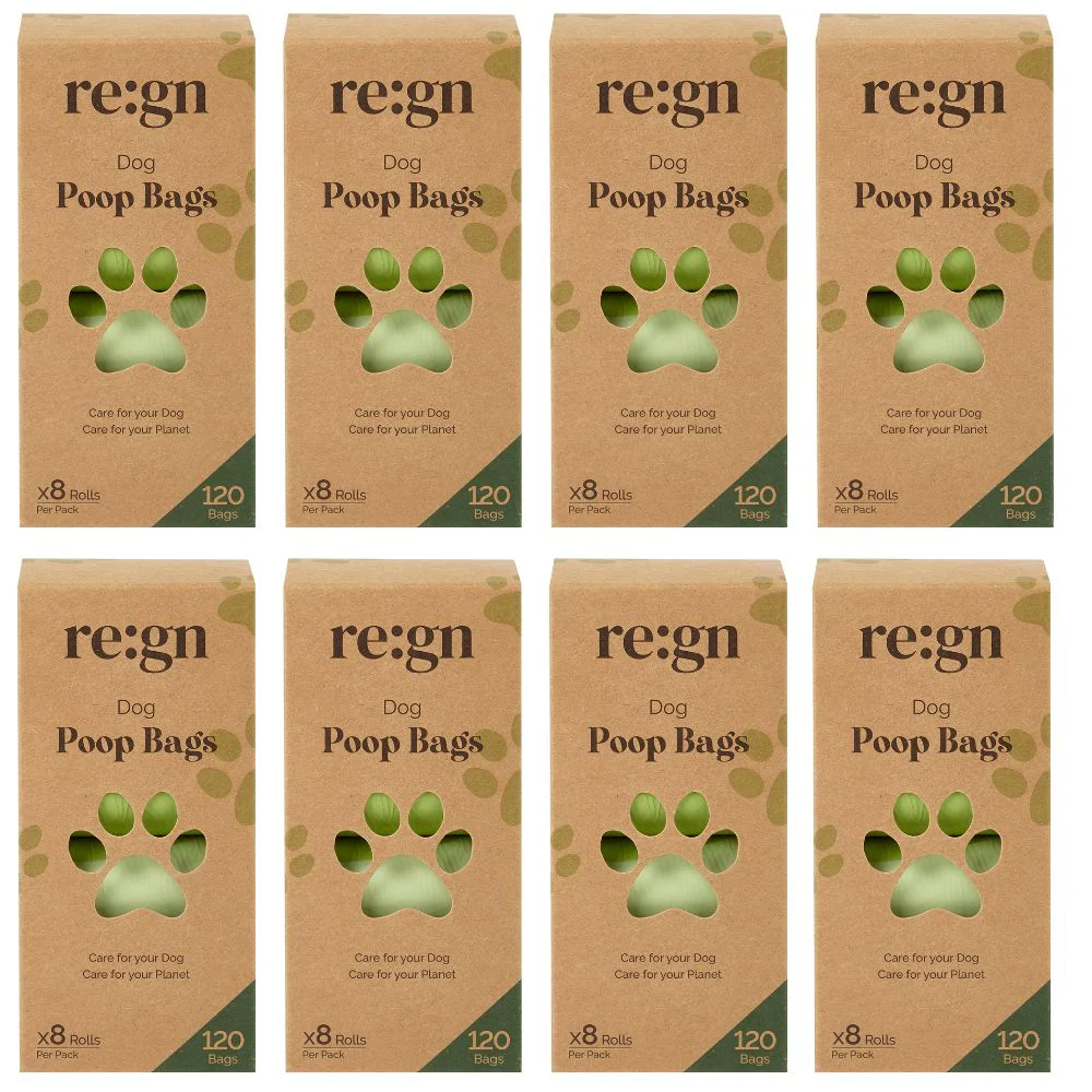 Re:gn Extra Thick & Strong Compostable Dog Poop Bags - 720 Bags - Image 2