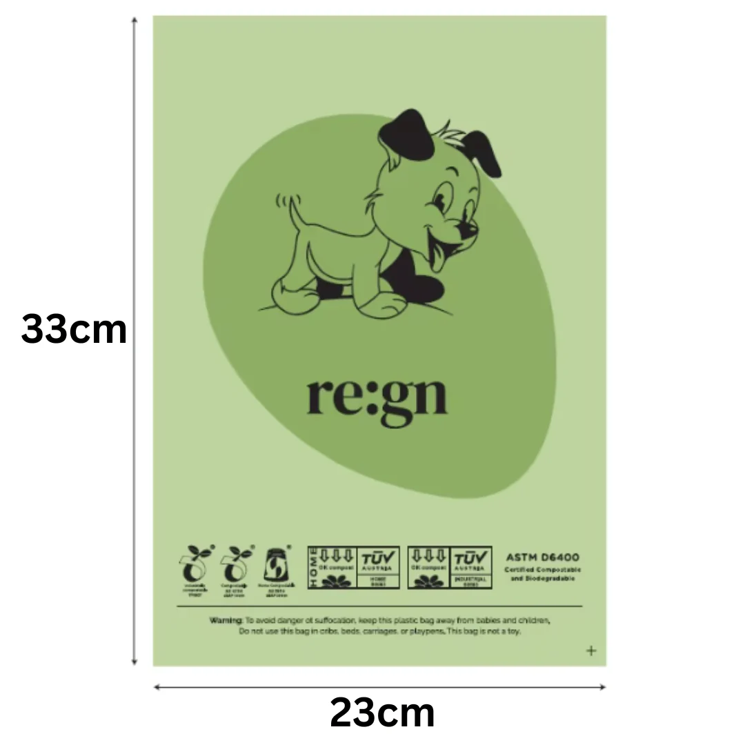 Re:gn Extra Thick & Strong Compostable Dog Poop Bags - 720 Bags - Image 4