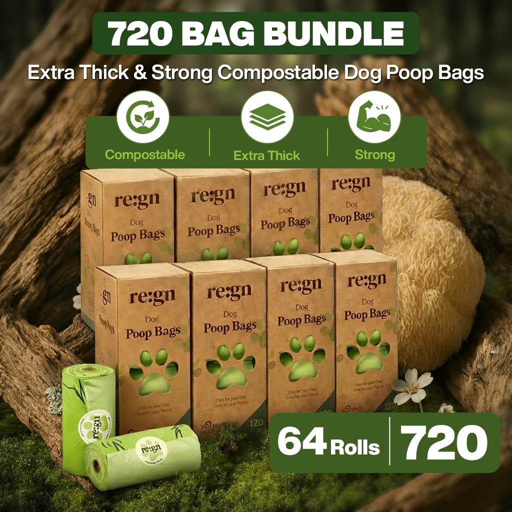 Re:gn Extra Thick & Strong Compostable Dog Poop Bags - 720 Bags - Image 8