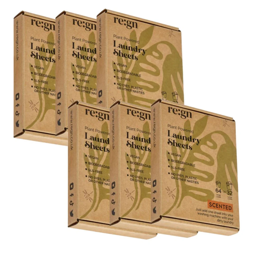 Re:gn Laundry Detergent Sheets | Plastic-Free, Eco-Friendly Washing | 384 Sheets - Image 2