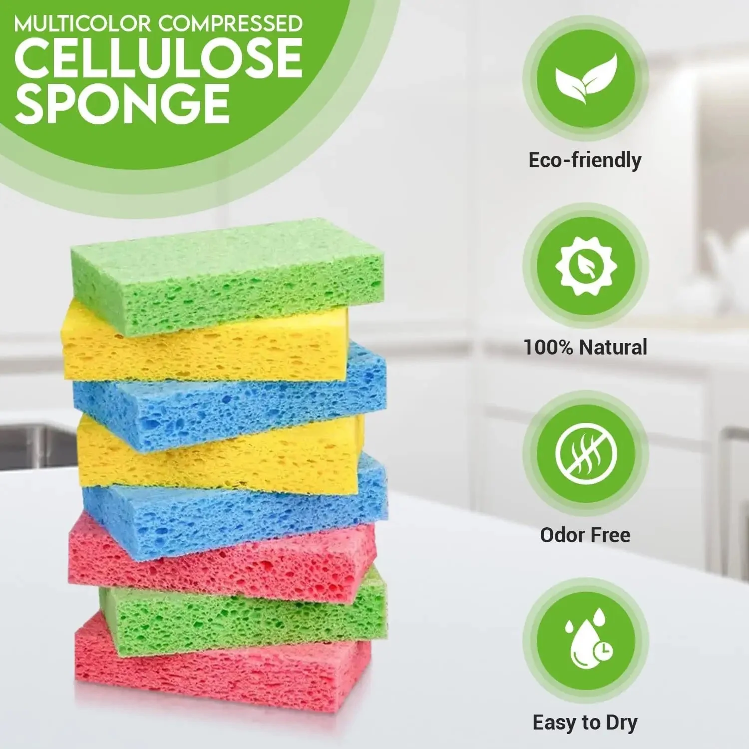 Re:gn Magic Compressed Plant-Based Sponges (5-Pack) - Image 3