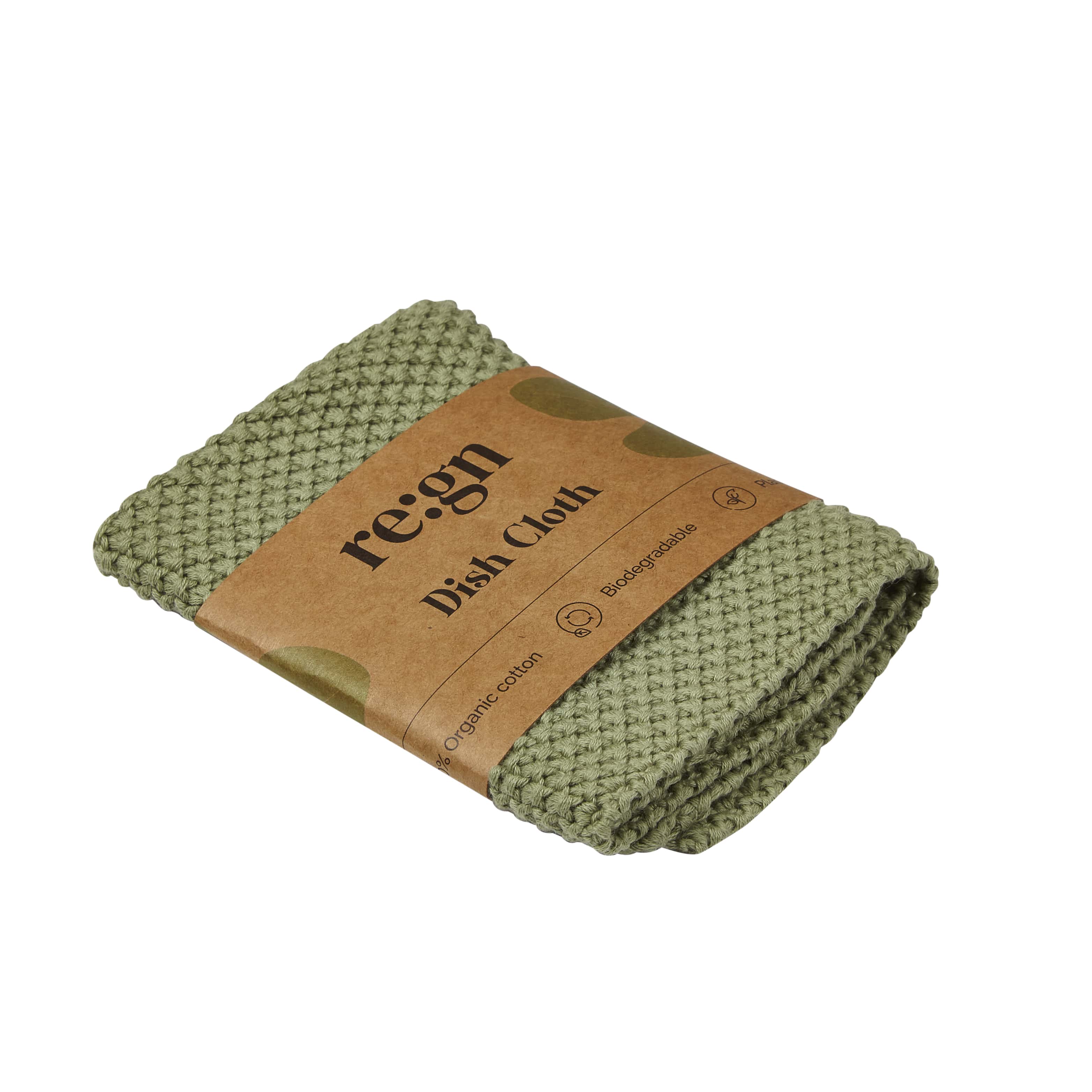 Re:gn Organic Cotton Dish Cloths - 4 Pack Bundle - Image 3