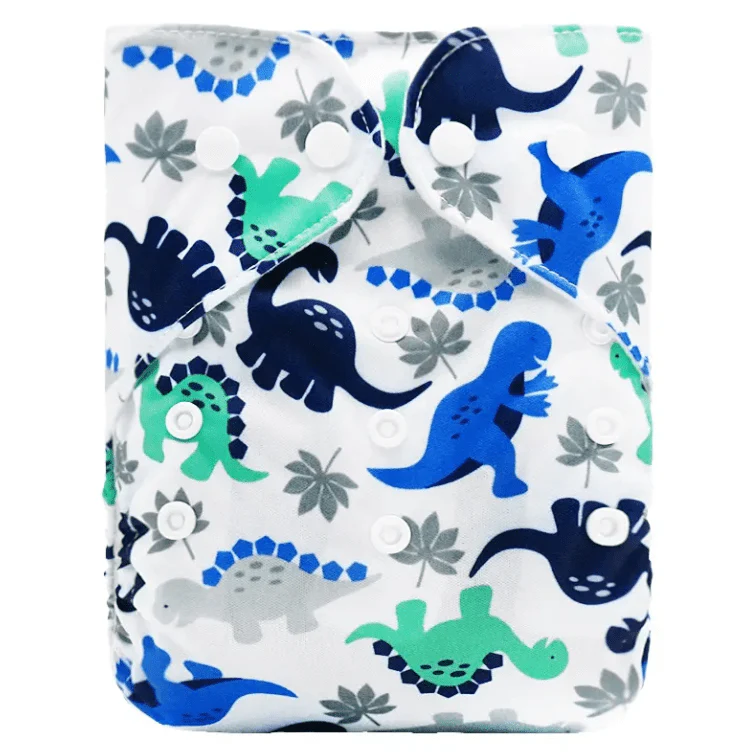 Reusable Baby Cloth Nappies With Insert - Choice of 11 Designs - Image 14