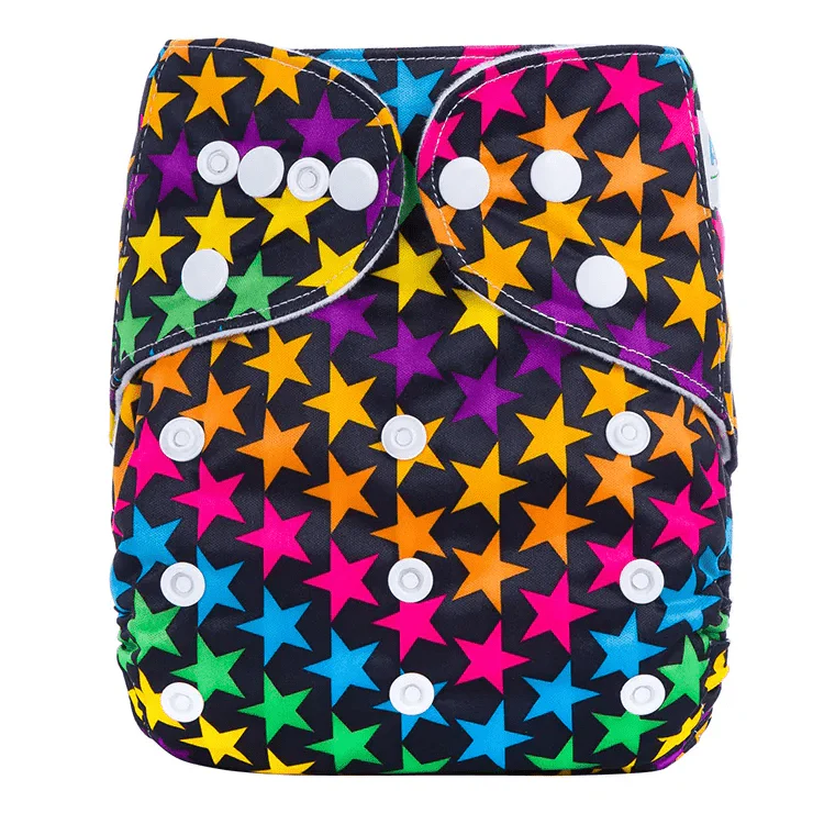 Reusable Baby Cloth Nappies With Insert - Choice of 11 Designs - Image 13