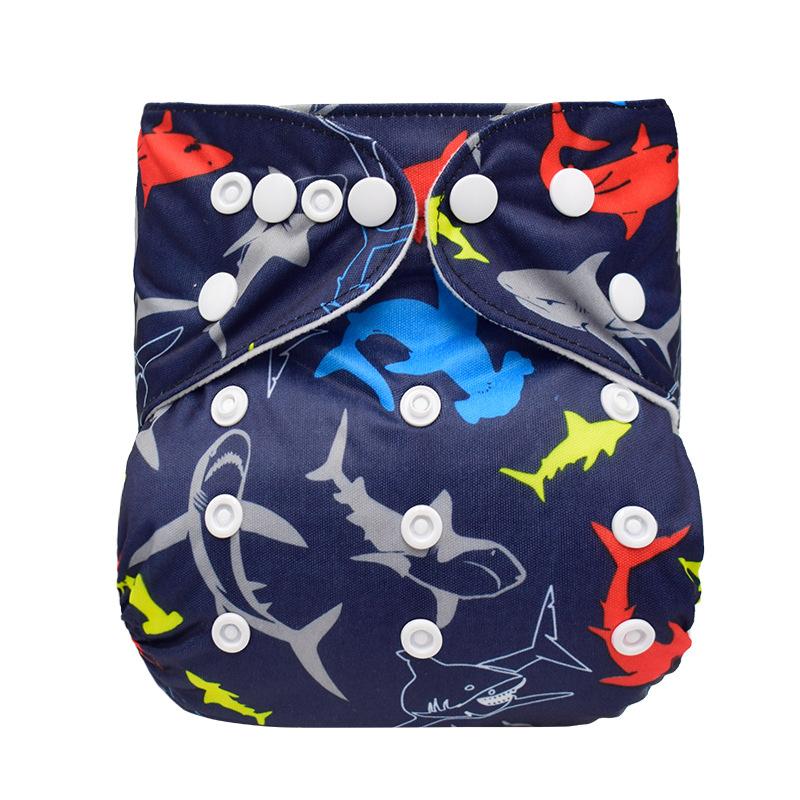 Reusable Baby Cloth Nappies With Insert - Choice of 11 Designs - Image 12