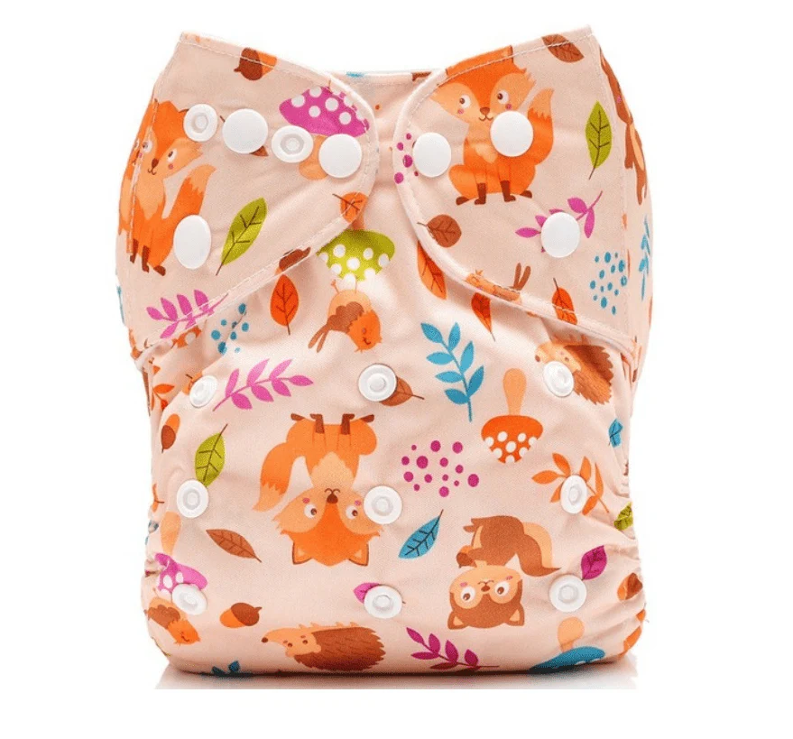 Reusable Baby Cloth Nappies With Insert - Choice of 11 Designs - Image 6