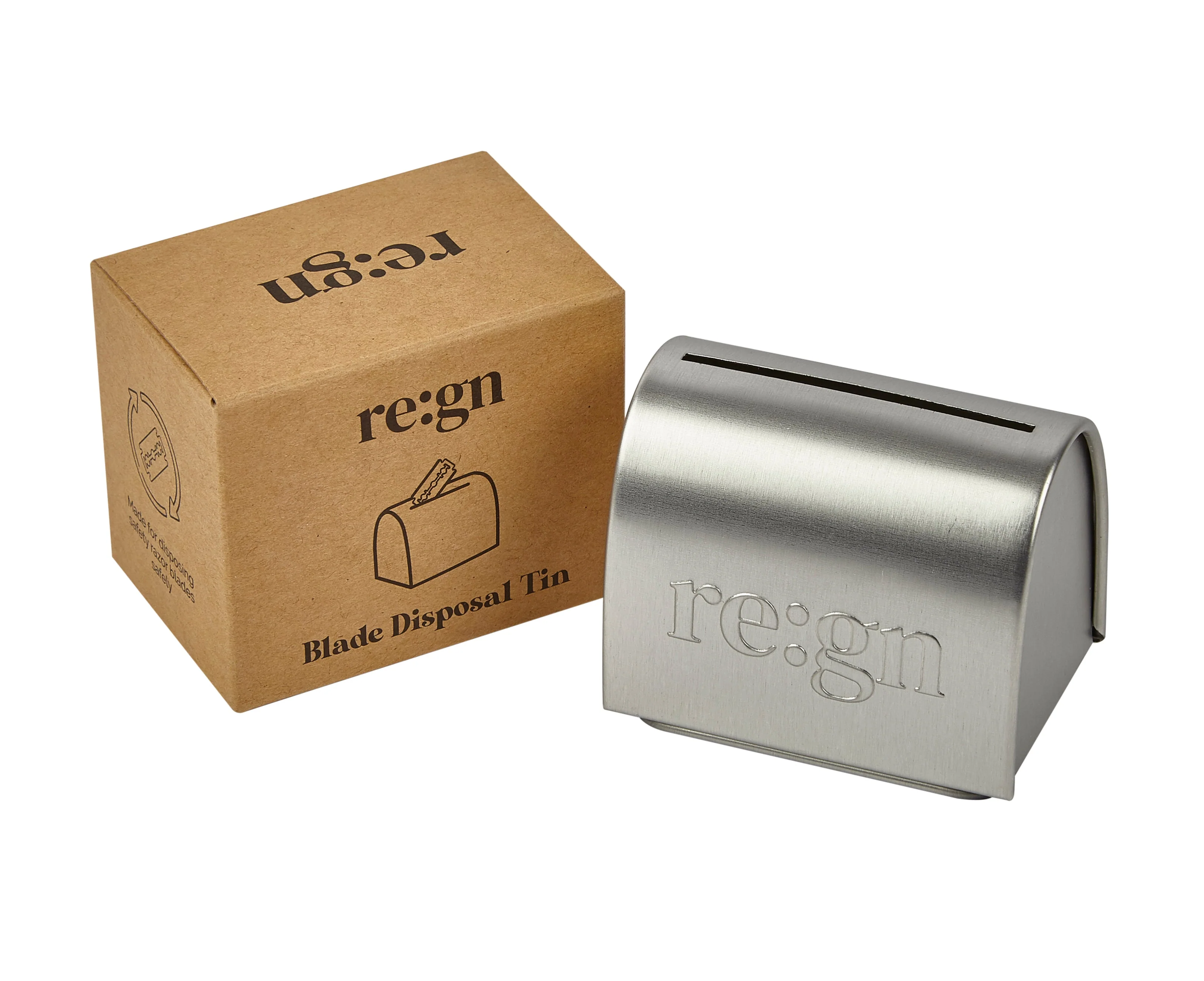 Safety Razor Blade Disposal Tin - Image 3