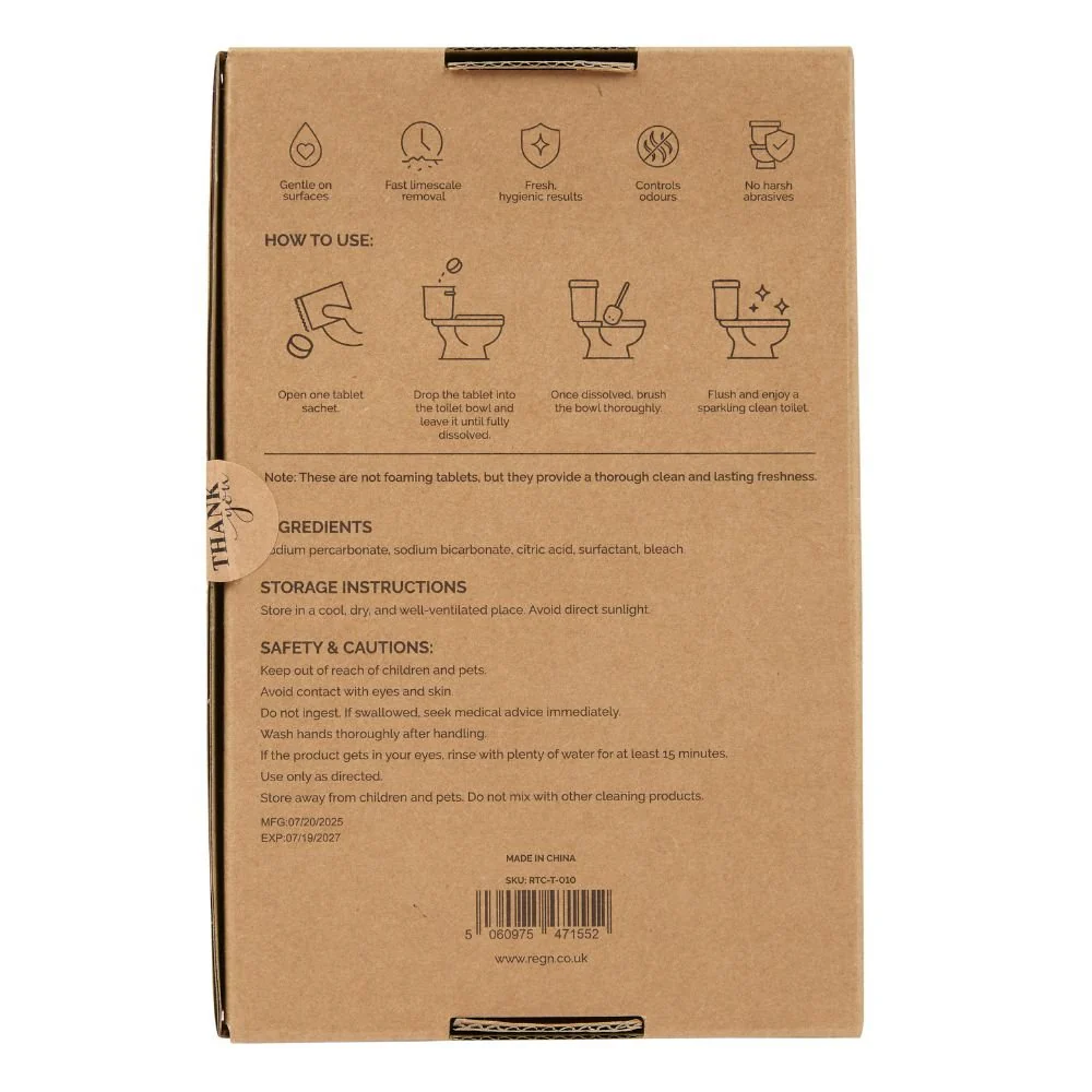 Toilet Bowl Cleaning Tablets | 10 Tablets - Image 6