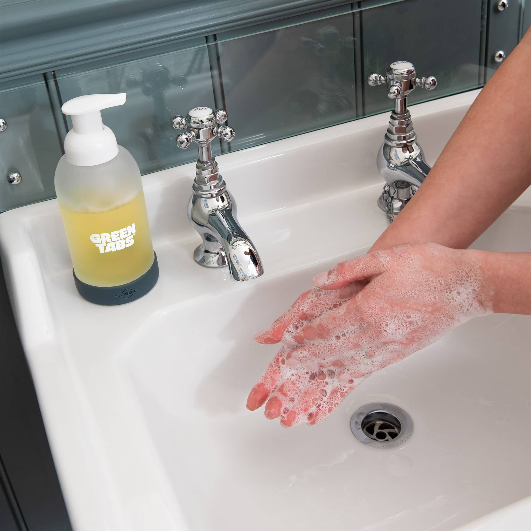 Foaming Hand Soap GreenTabs™ Refills – 4 Pack Plastic-Free, Vegan & Eco-Friendly - Image 5