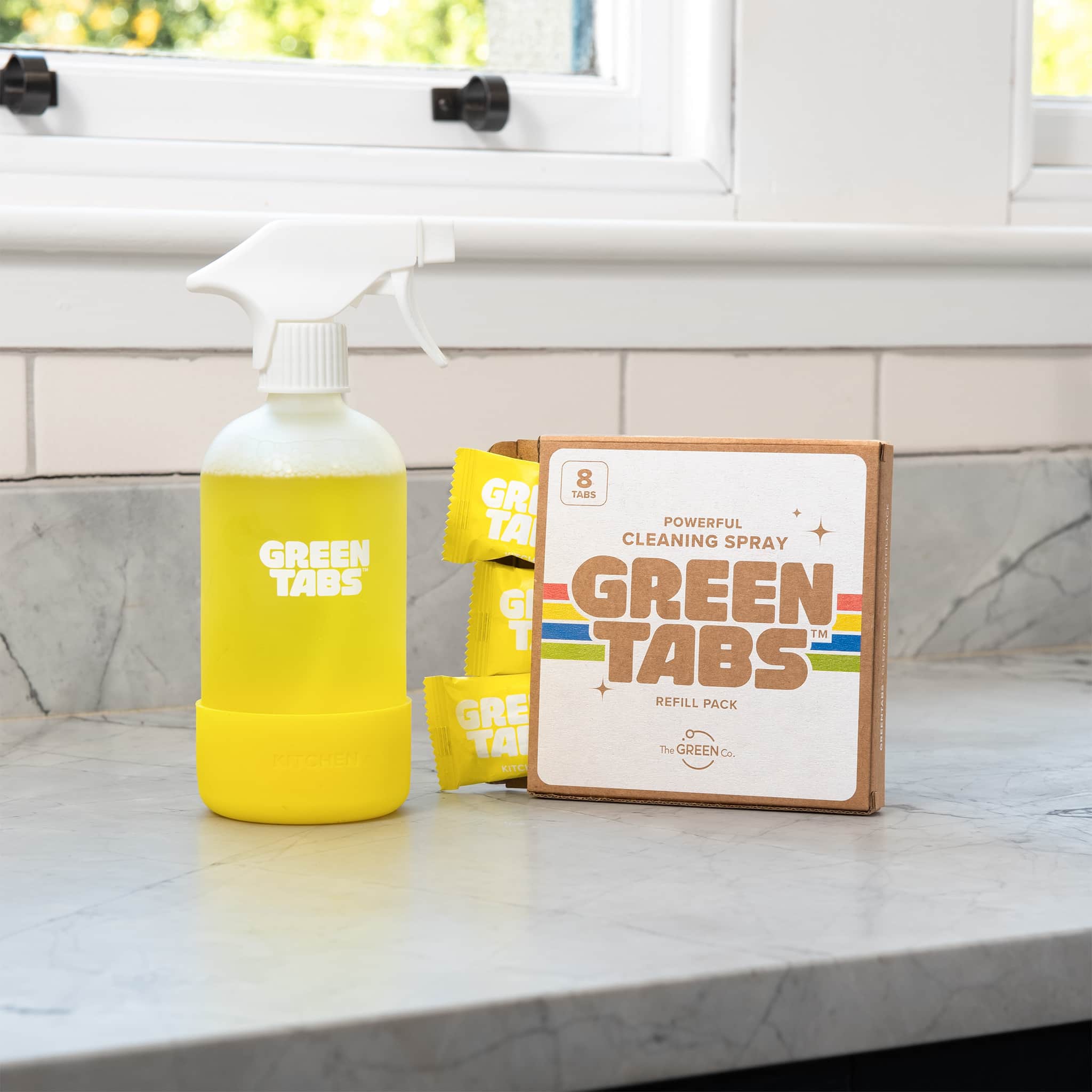 GreenTabs™ Cleaning Spray Refills – 8 Pack Plant-Powered, Plastic-Free & Eco-Friendly - Image 5