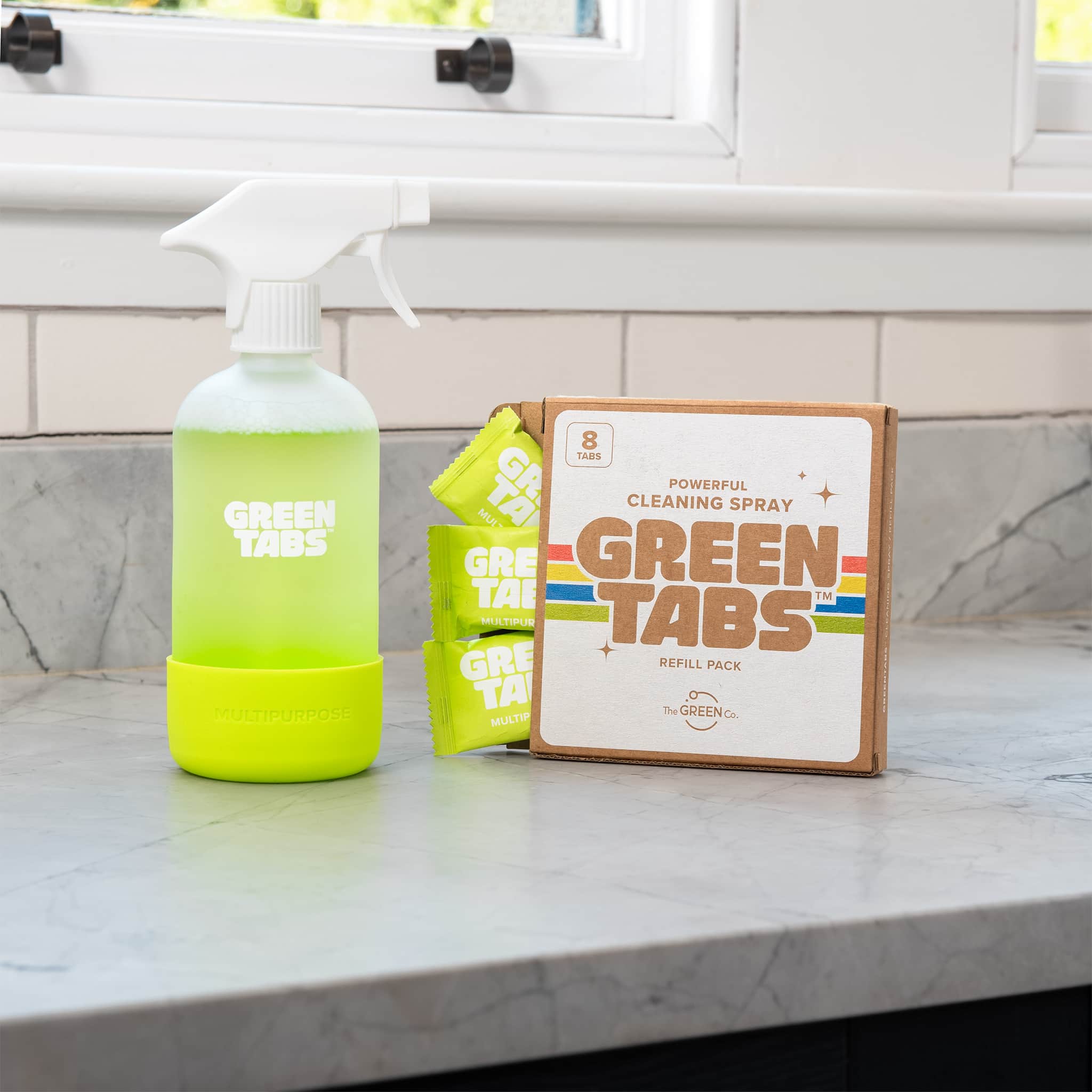 GreenTabs™ Cleaning Spray Refills – 8 Pack Plant-Powered, Plastic-Free & Eco-Friendly - Image 6