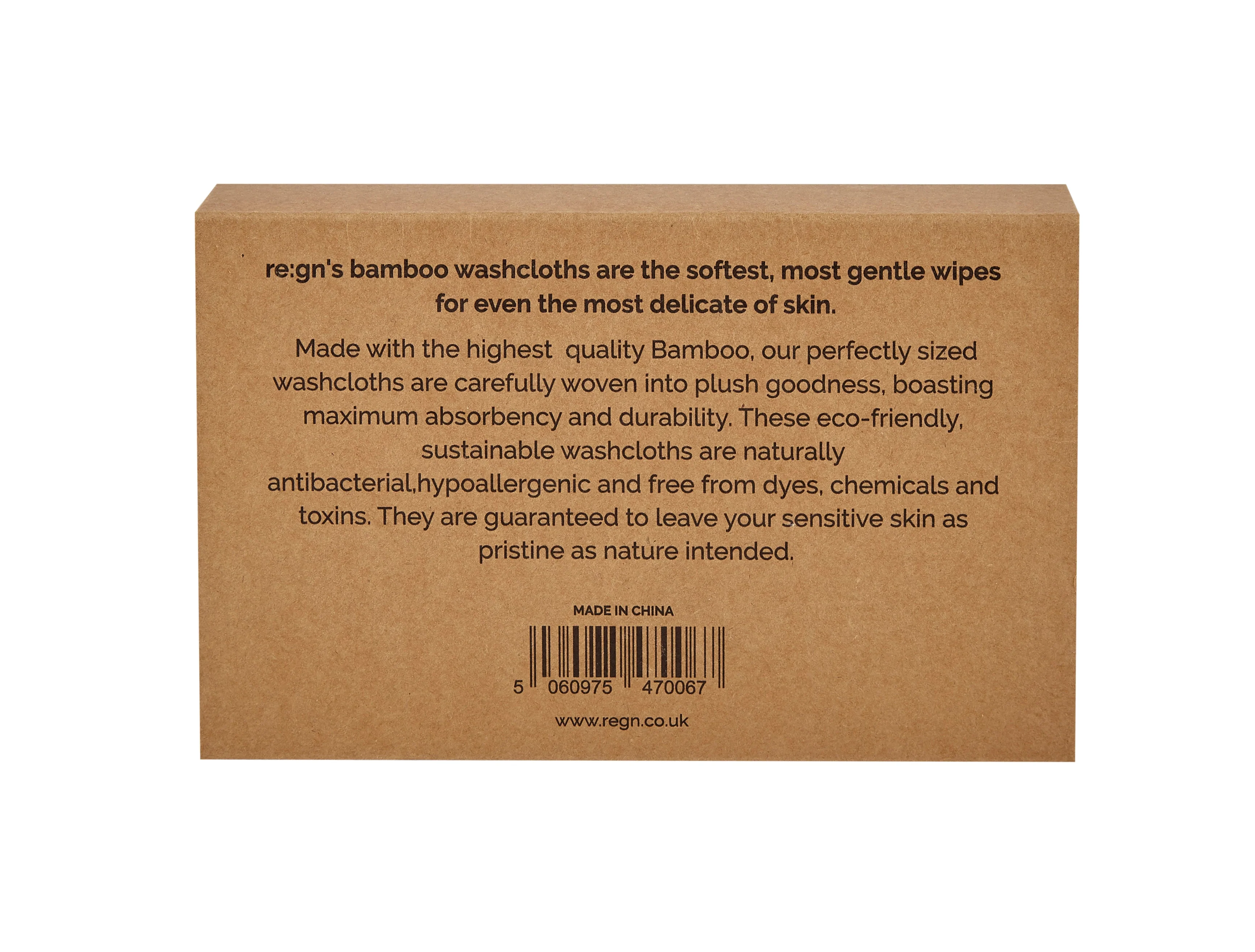 Organic Bamboo Face Cloths - 6 Pack - Image 3