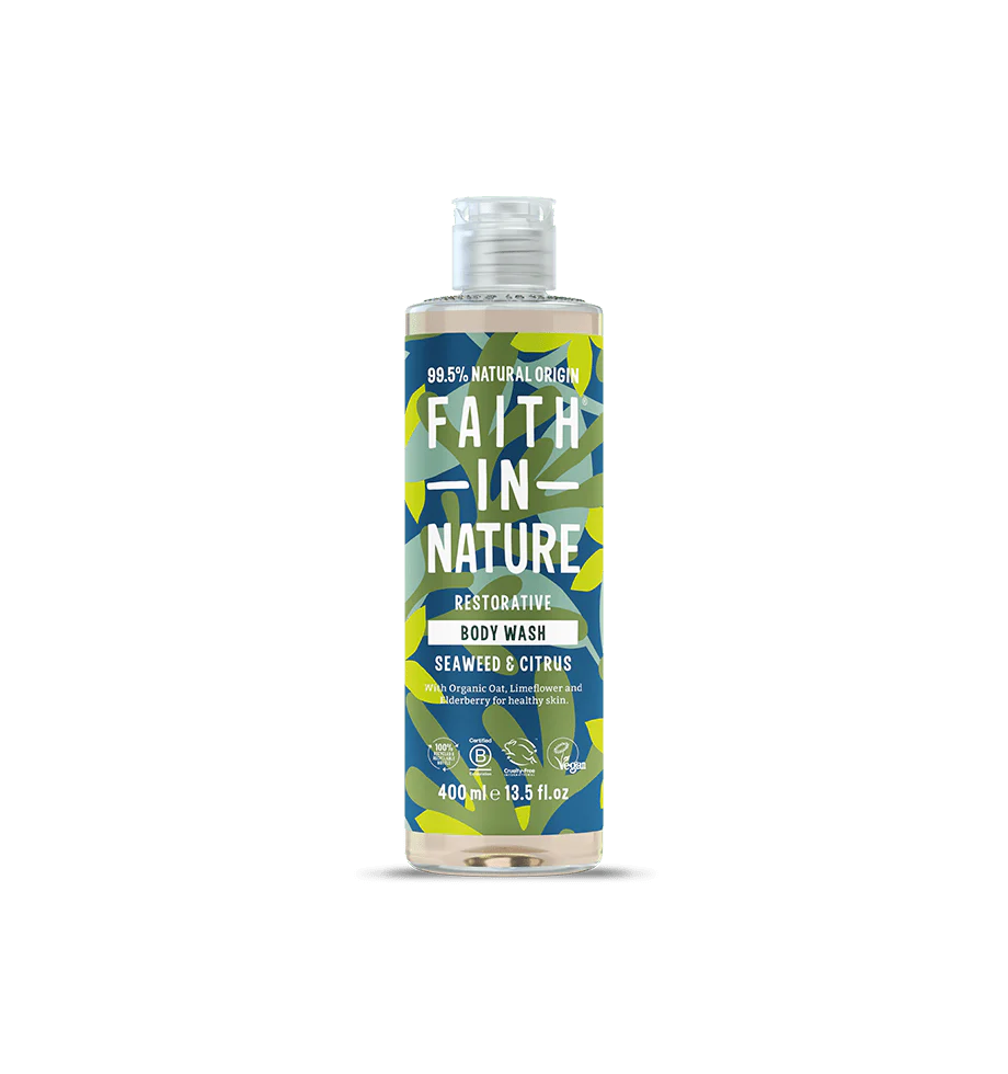 Seaweed & Citrus Body Wash 400ml – 99.5% Natural Origin