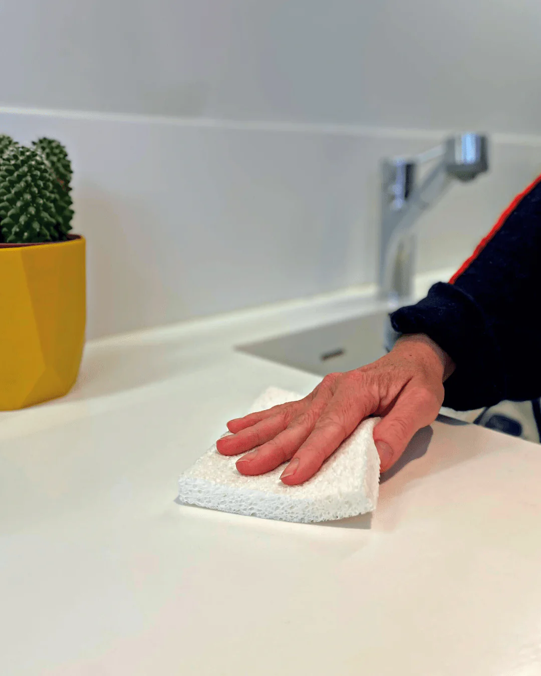 Eco Pop-Up Sponges 2-Pack | Plastic-Free Cellulose Sponges Made in UK - Image 3