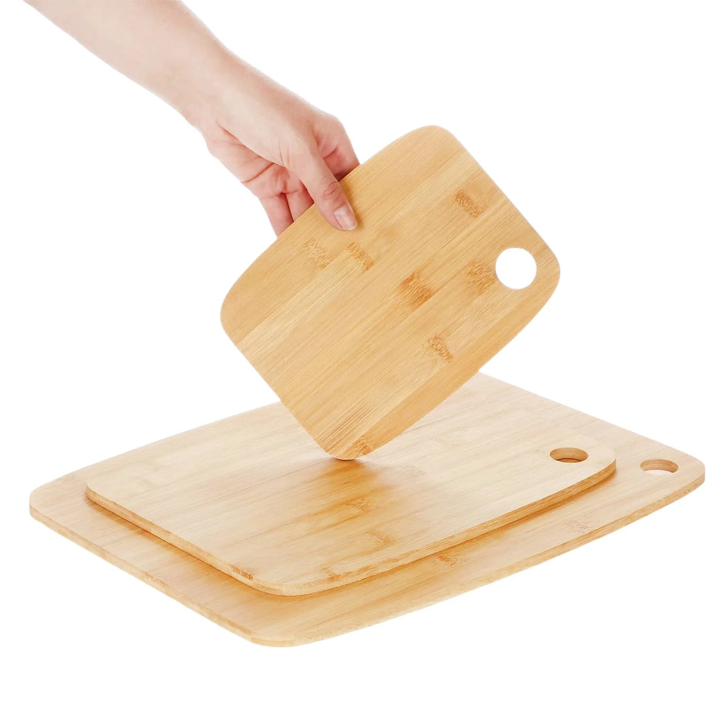 Set of 3 Bamboo Cutting Boards - Image 5