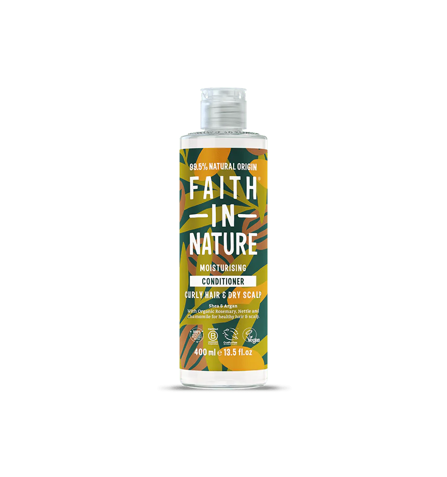 Faith In Nature Shea & Argan Conditioner for Curly & Coily Hair | 400ml