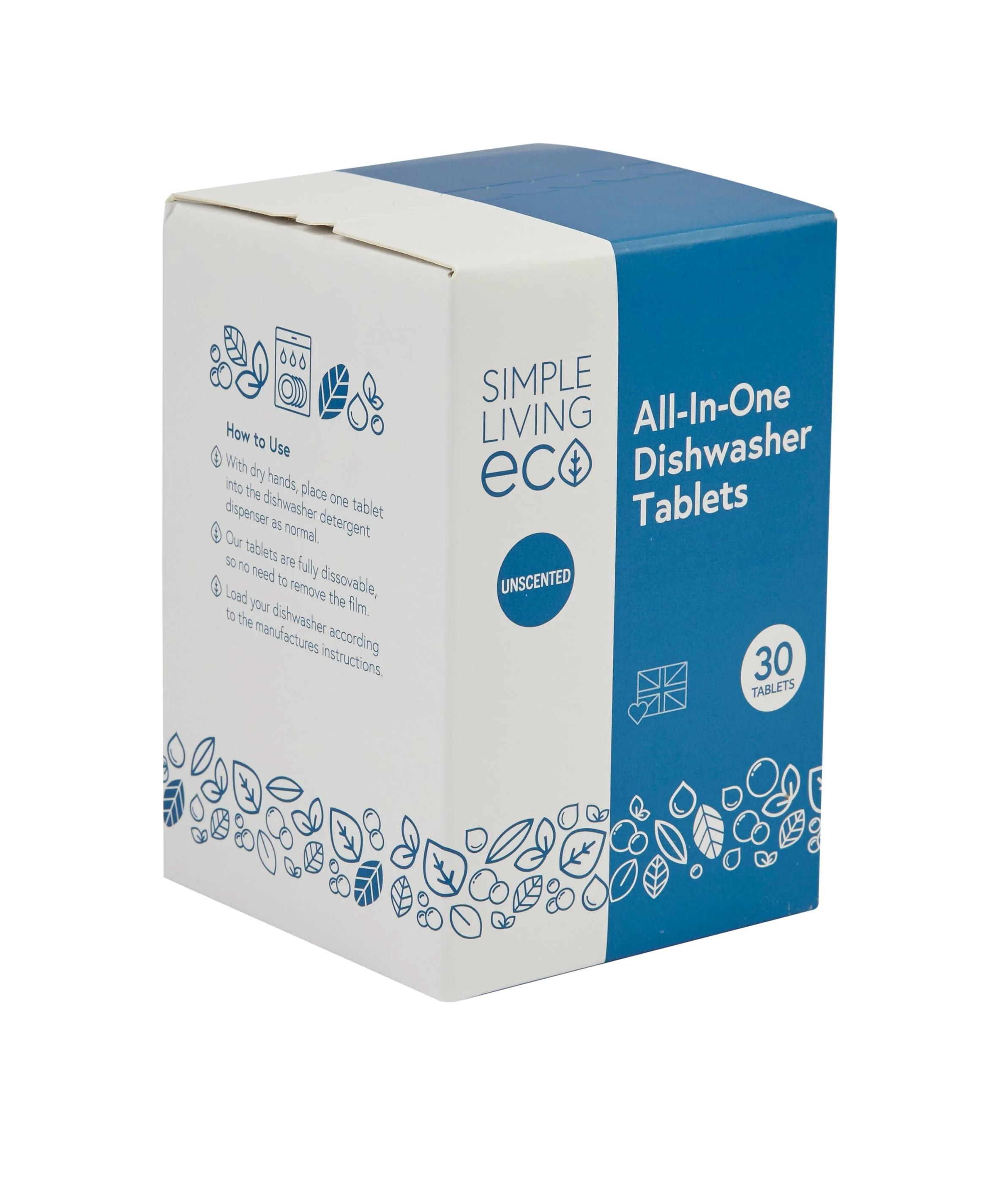 Simple Living Eco All-In-One Dishwasher Tablets - 30 Pack - Image 8