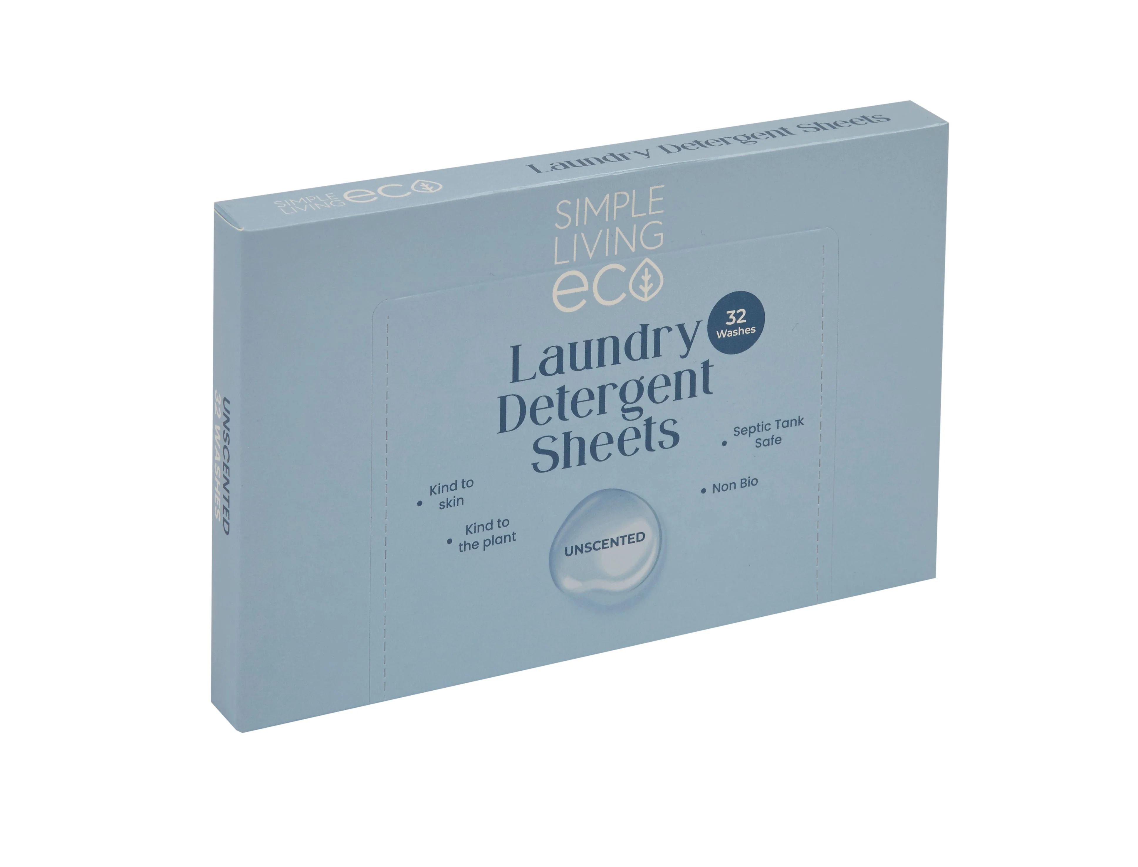 Simple Living Eco Laundry Detergent Sheets | 32 Washes | Made In UK - Image 4