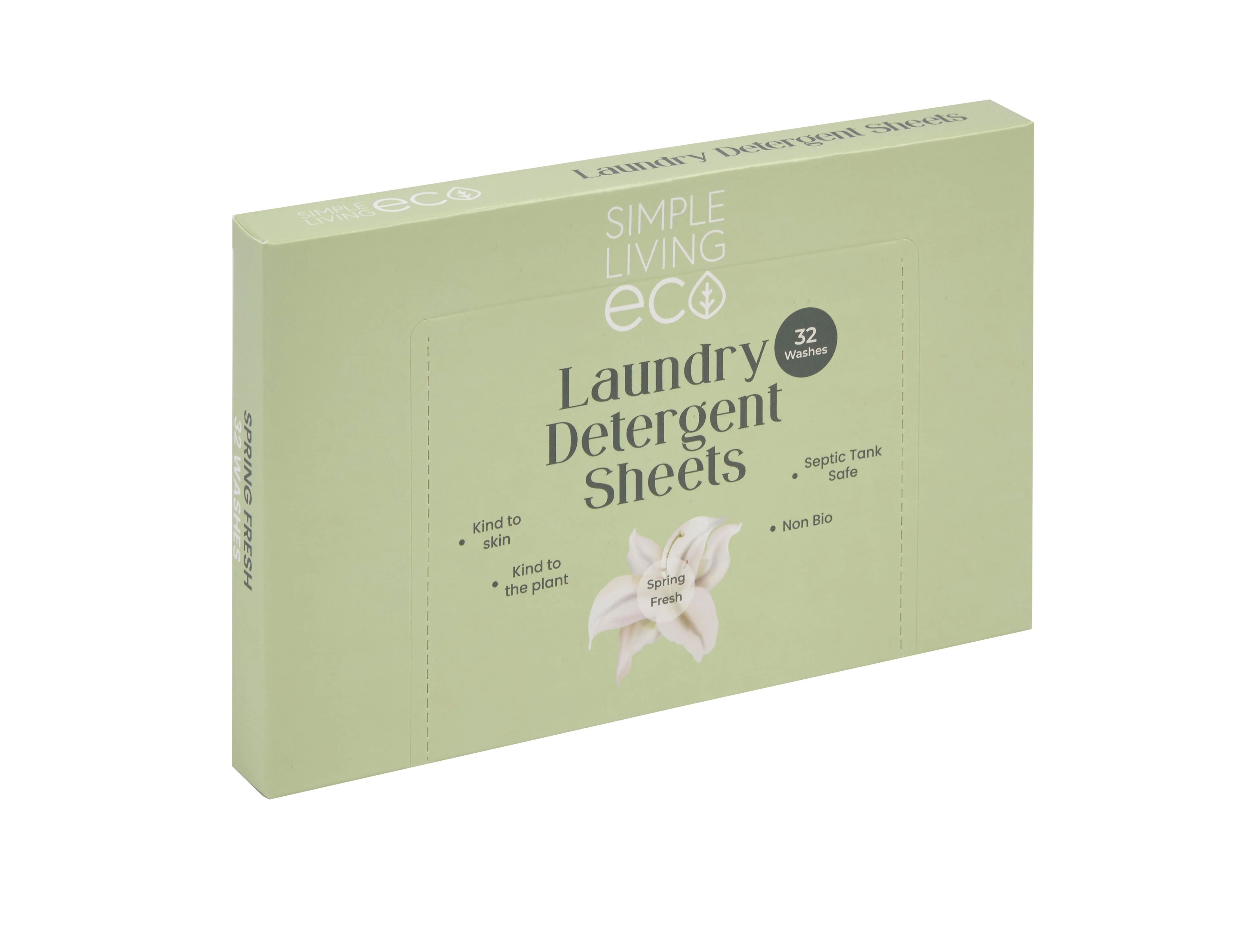 Simple Living Eco Laundry Detergent Sheets | 32 Washes | Made In UK - Image 6