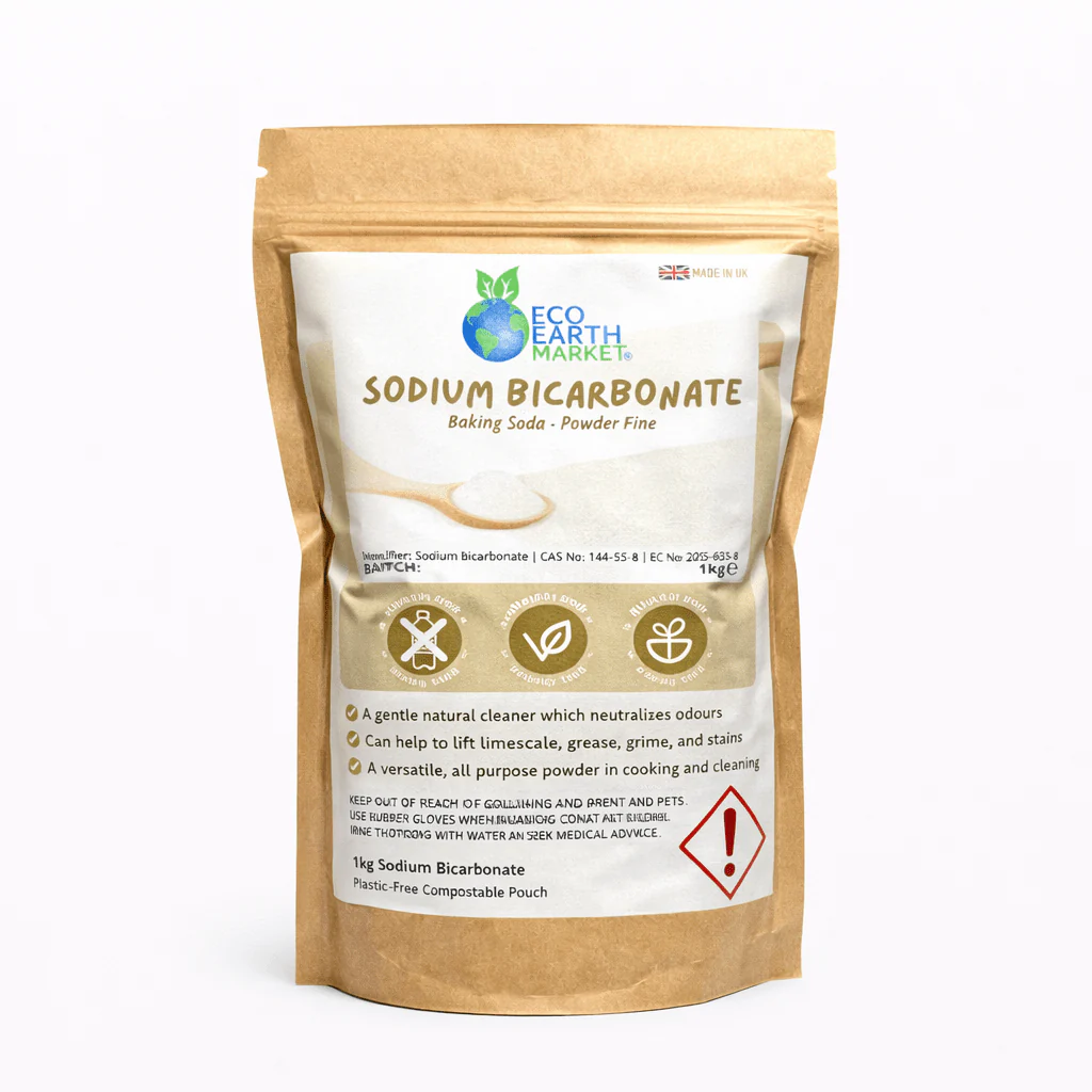 Sodium Bicarbonate 1kg – Food Grade Baking Soda (UK Made)