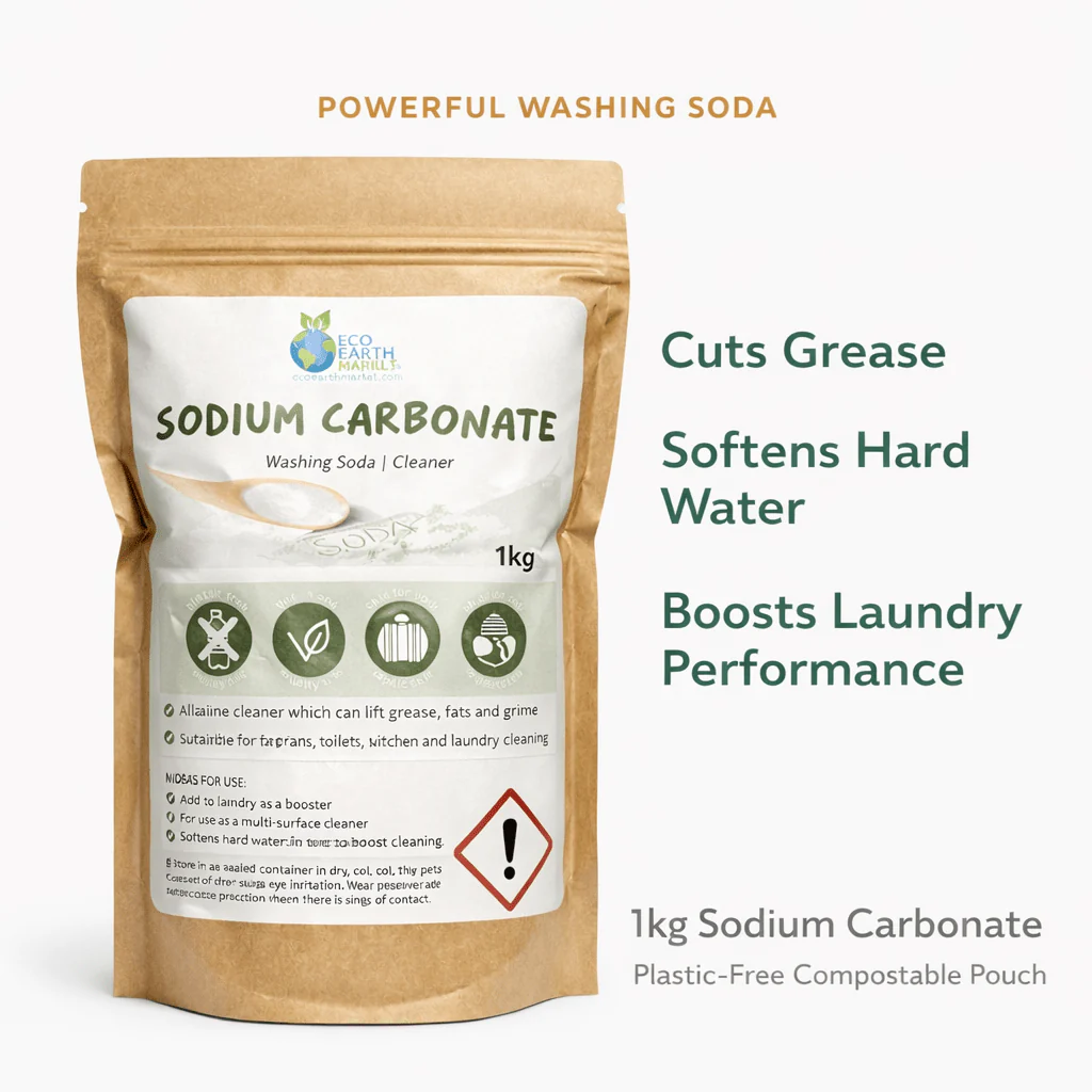 Sodium Carbonate 1kg – Washing Soda (UK Made) - Image 2