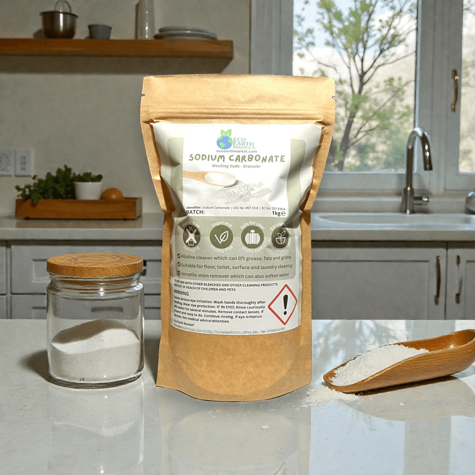 Sodium Carbonate 1kg – Washing Soda (UK Made) - Image 3