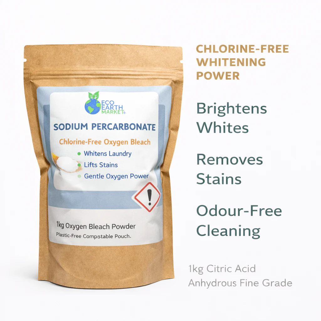 Sodium Percarbonate 1kg – Oxygen Bleach Powder - Image 2