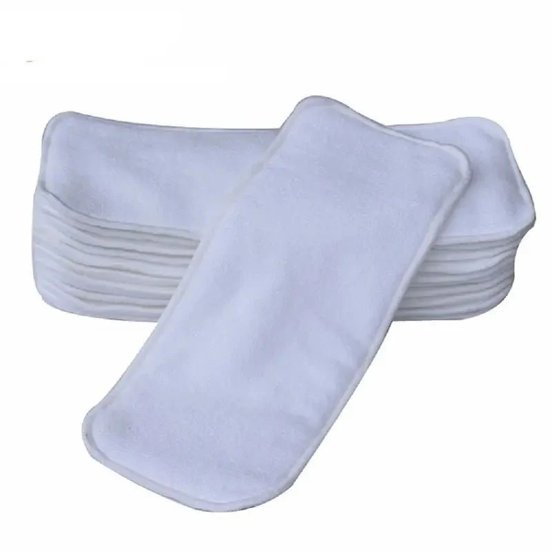 Soft & Absorbent Microfiber Cloth Nappy Insert – 3-Layer Stay-Dry Pad - Image 4